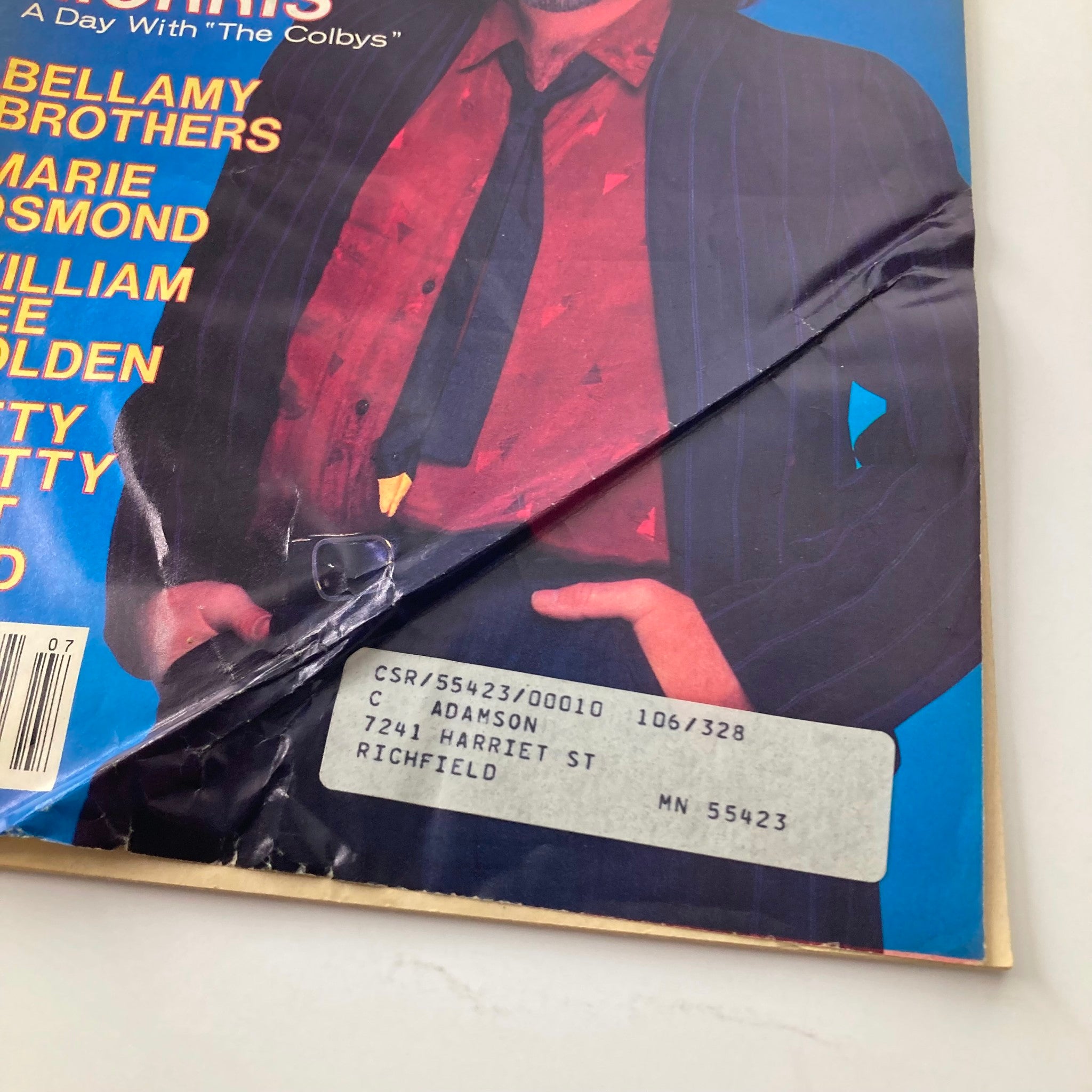 VTG Country Song Roundup Magazine July 1986 Garry Morris A Day with The Colbys