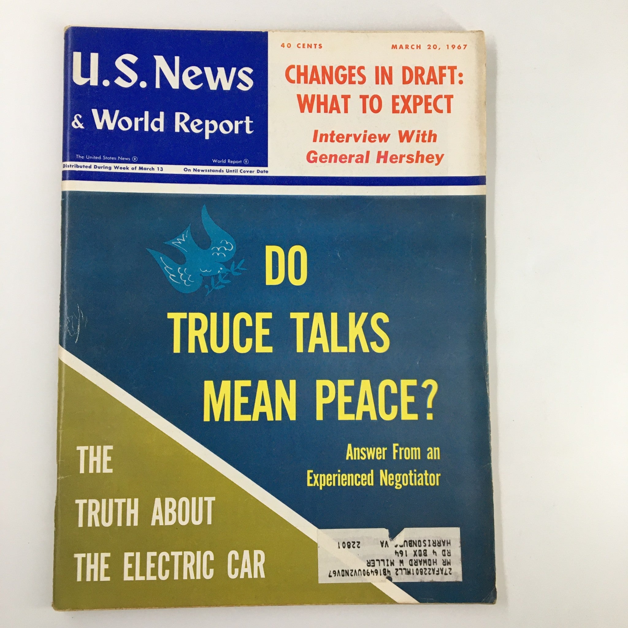 US News & World Report Magazine March 20 1967 Changes in Draft What To Expect