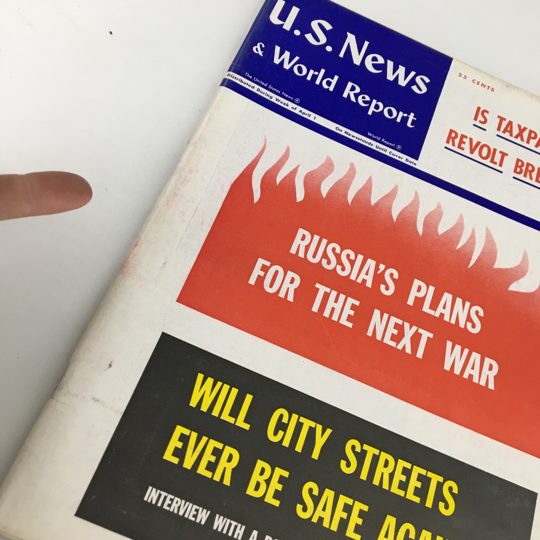 US News & World Report Magazine April 8 1963 Russia's Plans For The Next War