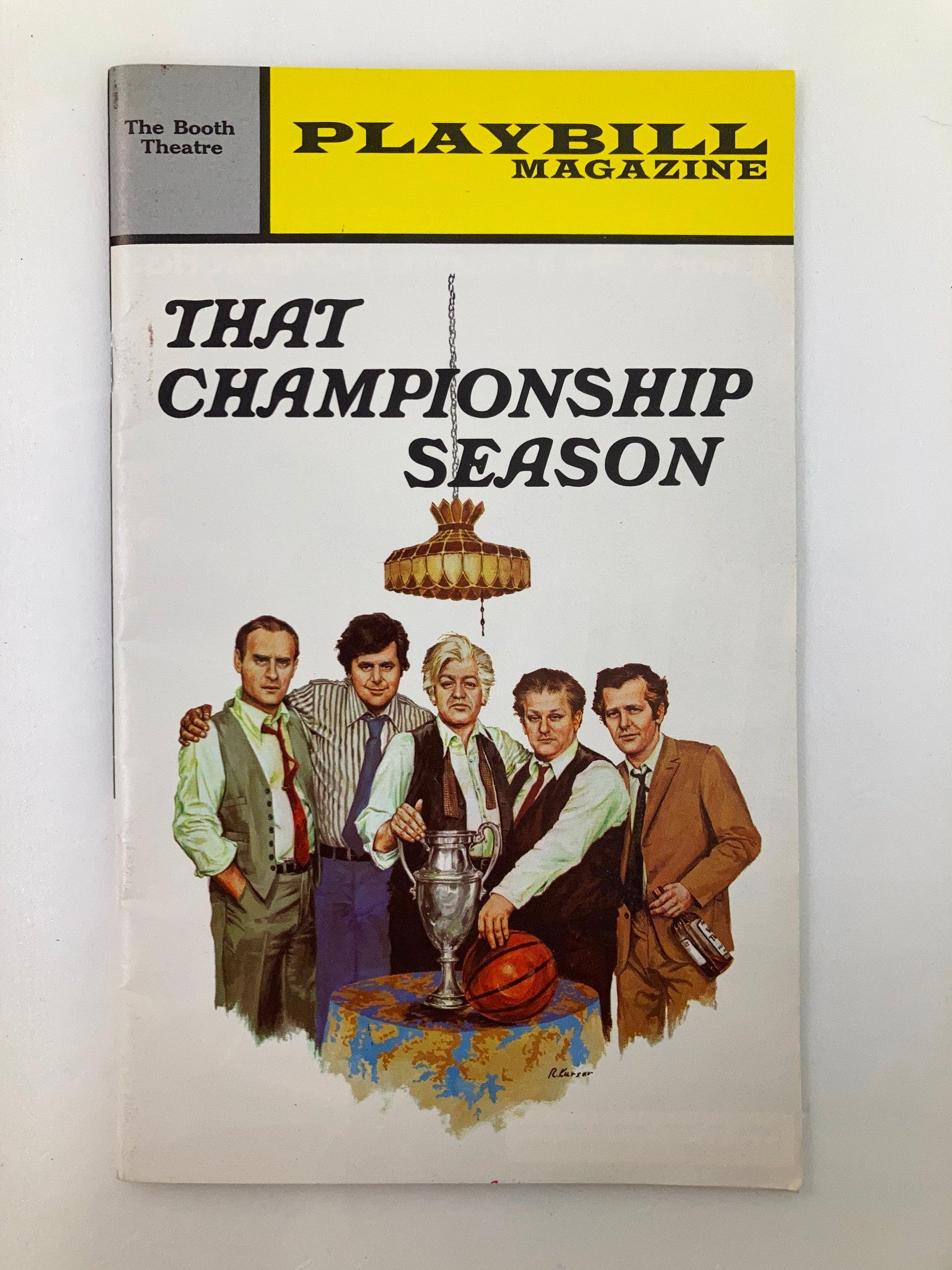 1961 Playbill The Booth Theatre That Championship Season by Joseph Papp