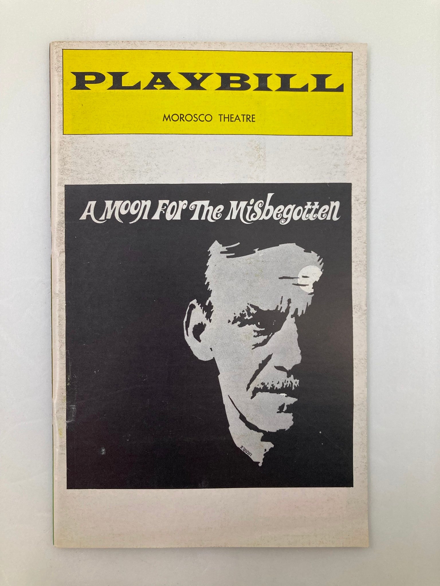 1974 Playbill Morosco Theatre Colleen Dewhurst in A Moon for the Misbegotten