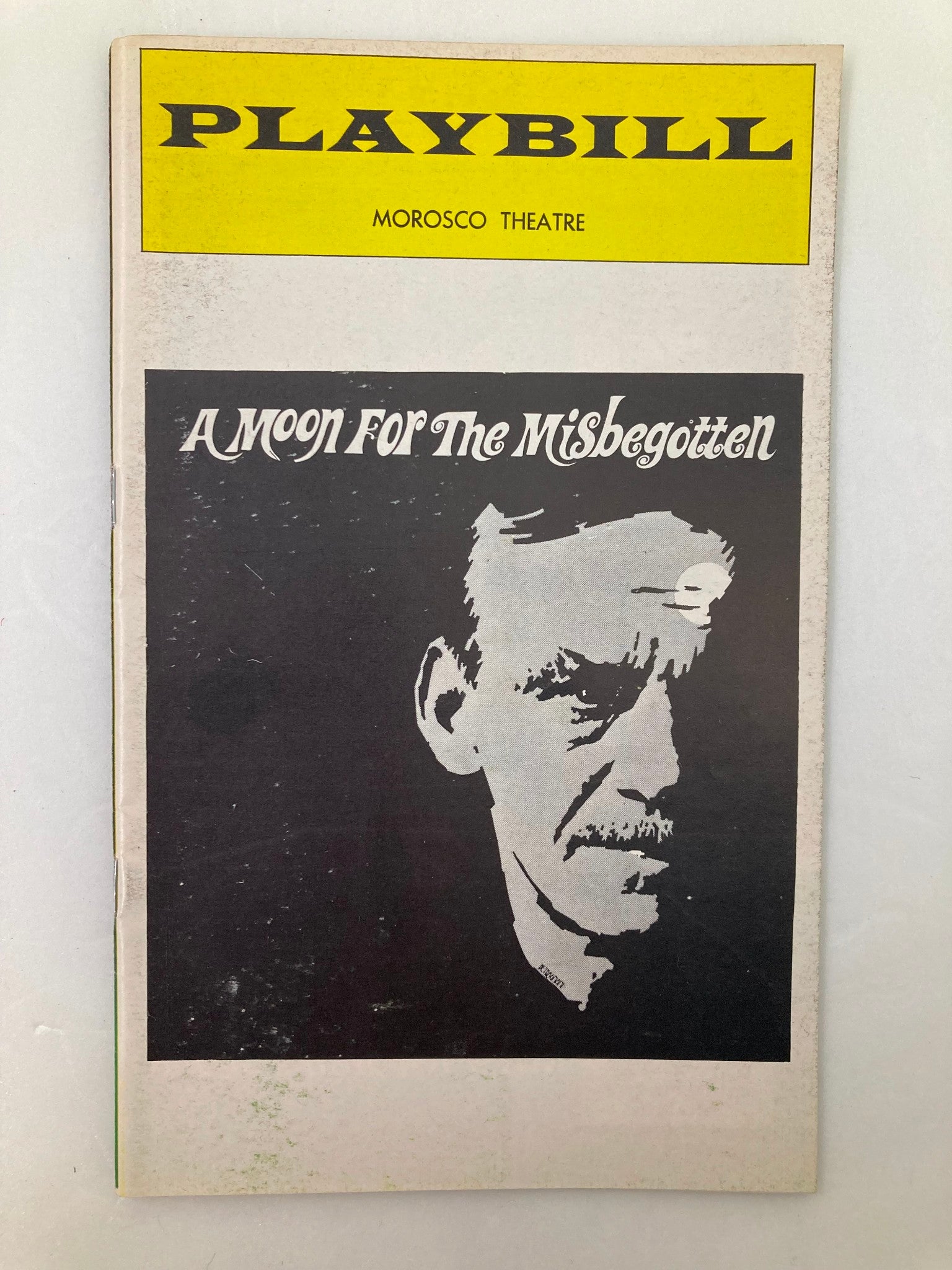 1974 Playbill Morosco Theatre Jason Robards in A Moon for the Misbegotten