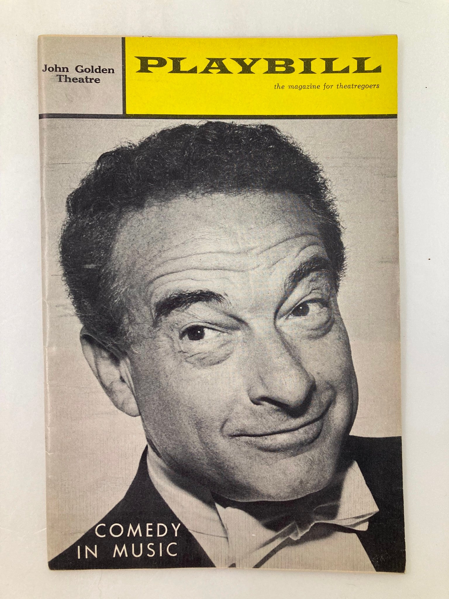 1965 Playbill John Golden Theatre Victor Borge in Comedy in Music Opus 2