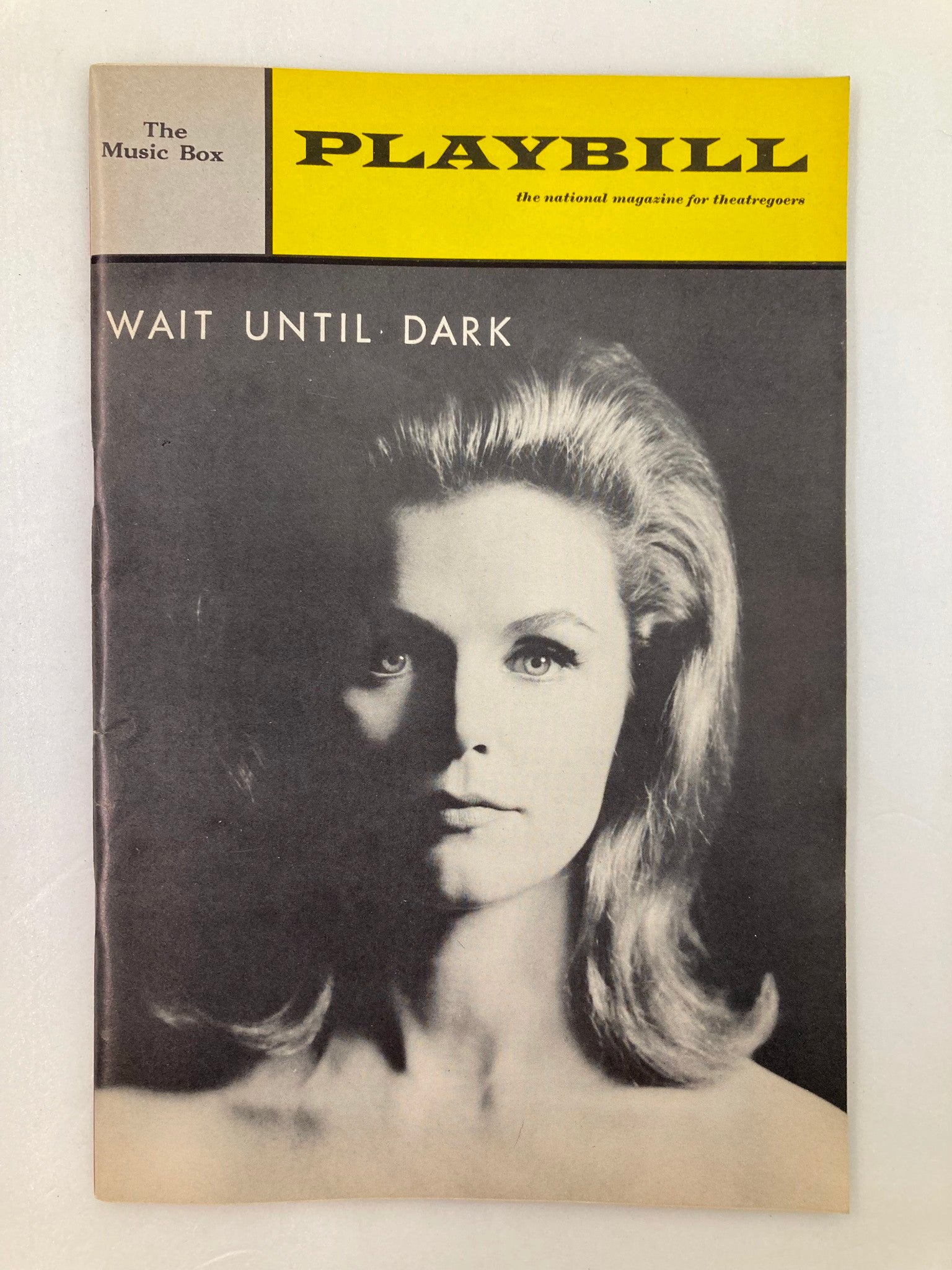 1966 Playbill The Music Box Lee Remick and Mitchell Ryan in Wait Until Dark