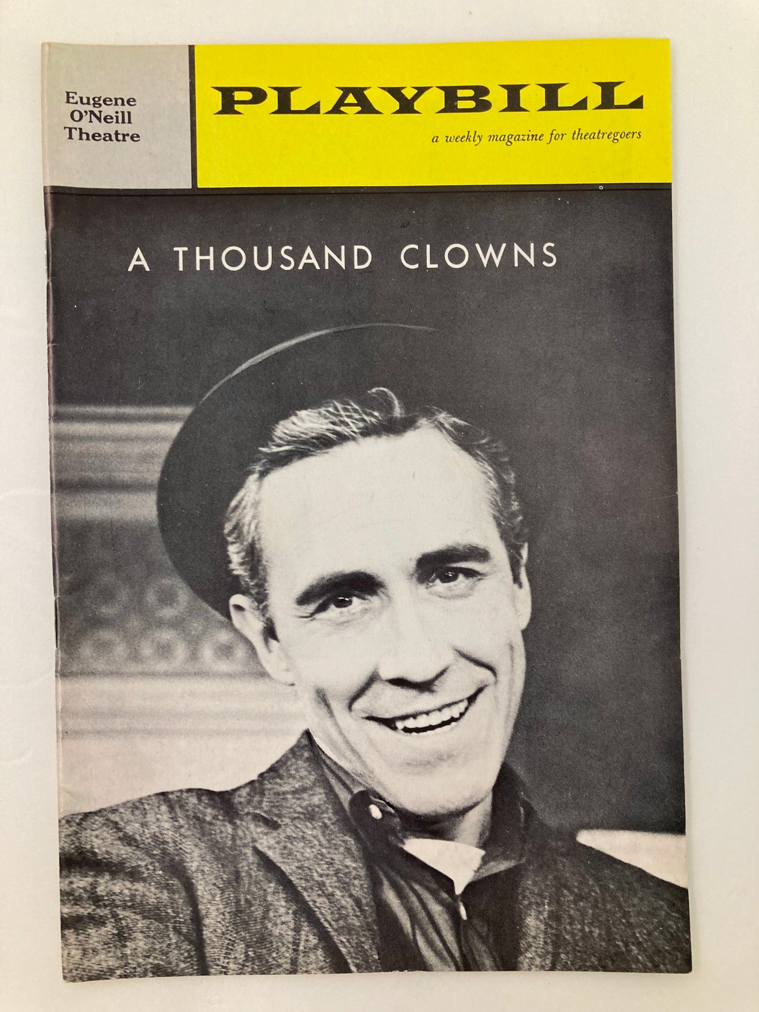 1962 Playbill Eugene O'Neill Theatre Jason Robards Jr. in A Thousand Clowns