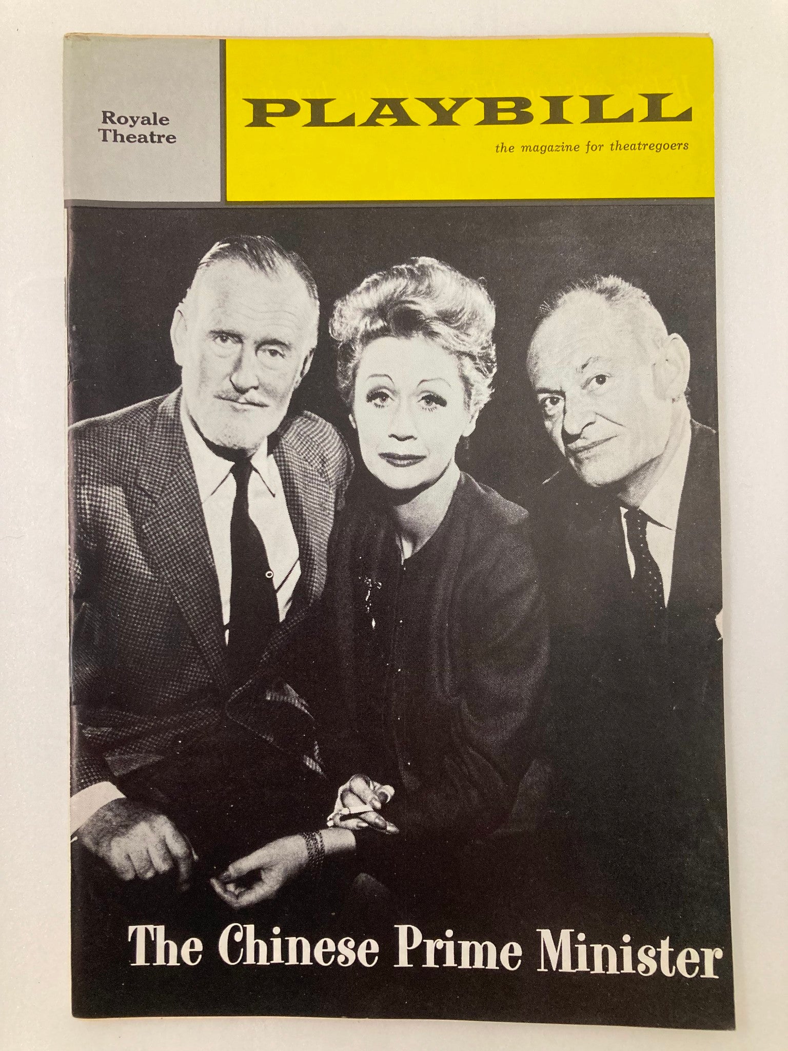 1964 Playbill Royale Theatre Margaret Leighton in The Chinese Prime Minister