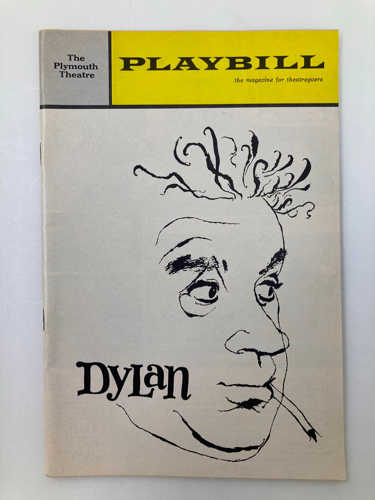 1964 Playbill The Plymouth Theatre Alec Guinnes, Kate Reid in Dylan