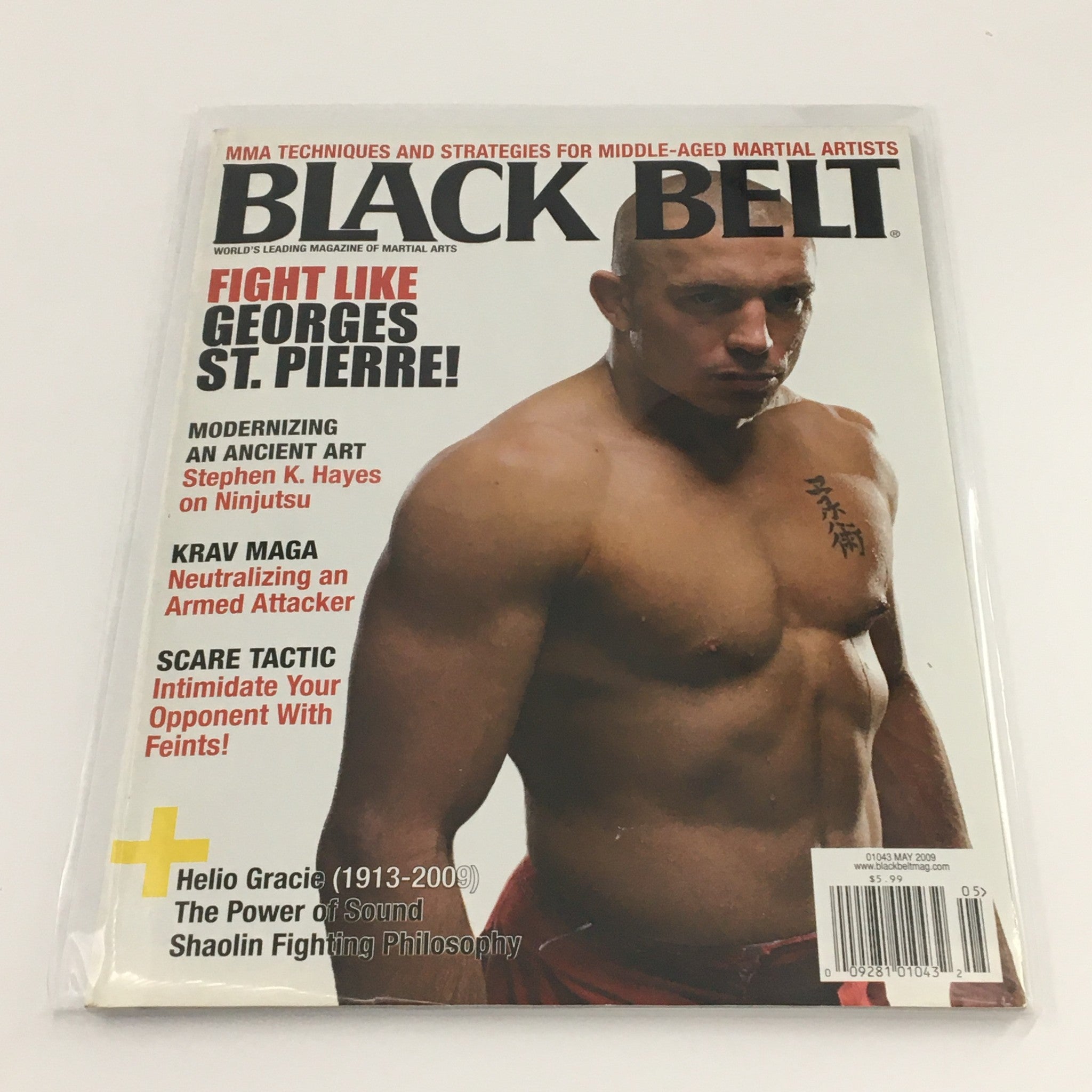 Black Belt Magazine May 2009 Fight Like George St. Pierre, Newsstand