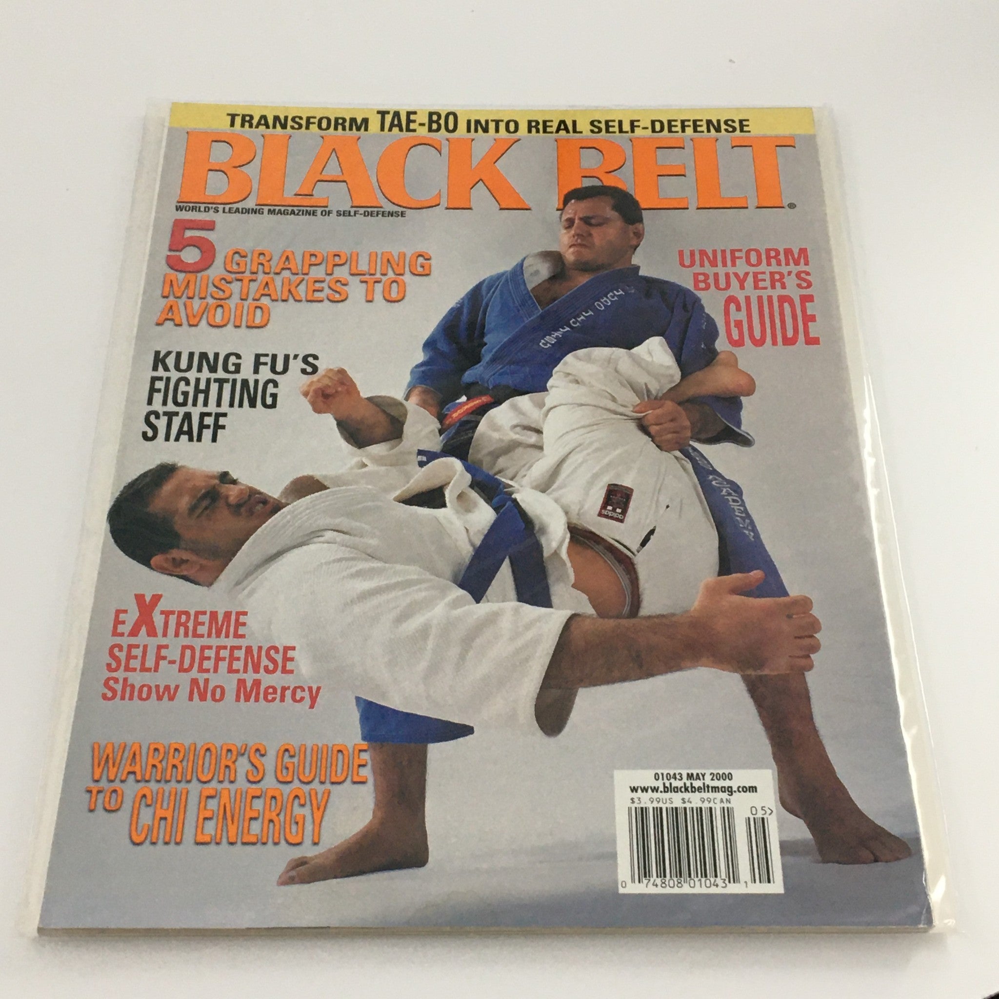 Black Belt Magazine May 2000 Extreme Self-Defense Show No Mercy, Newsstand