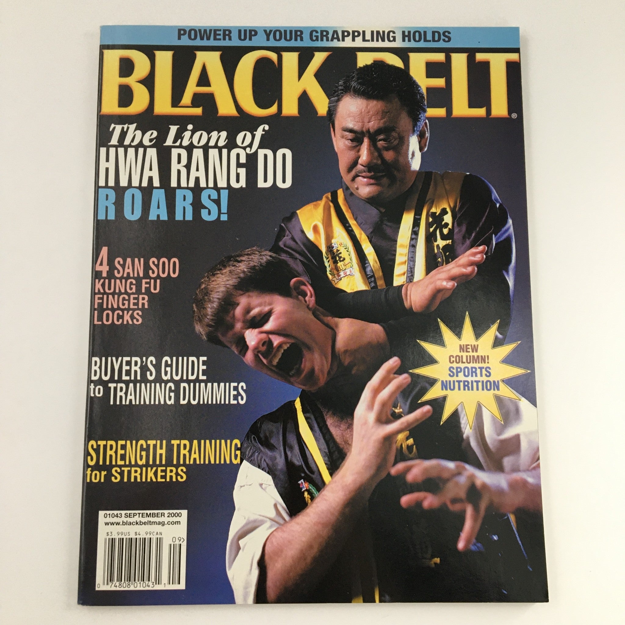 Black Belt Magazine September 2000 The Lion of Hwa Rang Do Roars, Newsstand