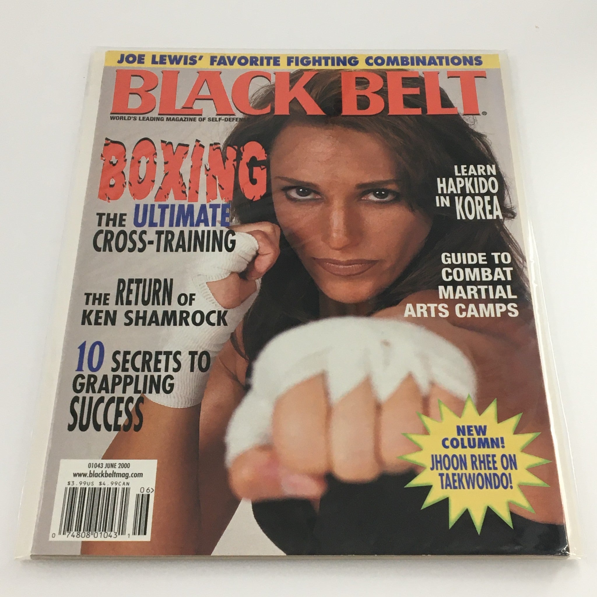 Black Belt Magazine June 2000 The Return of Ken Shamrock MMA, Newsstand