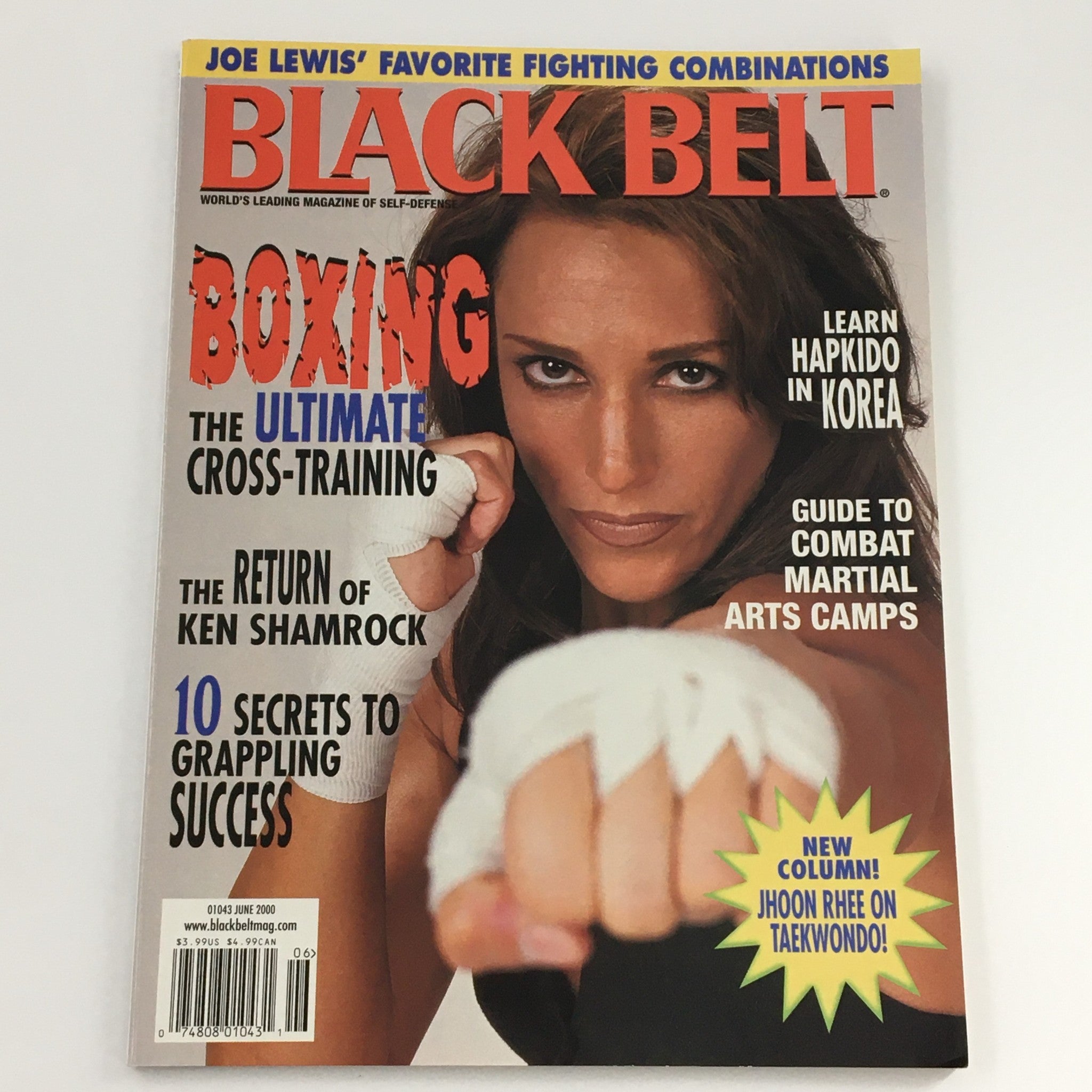 Black Belt Magazine June 2000 The Return of Ken Shamrock MMA, Newsstand