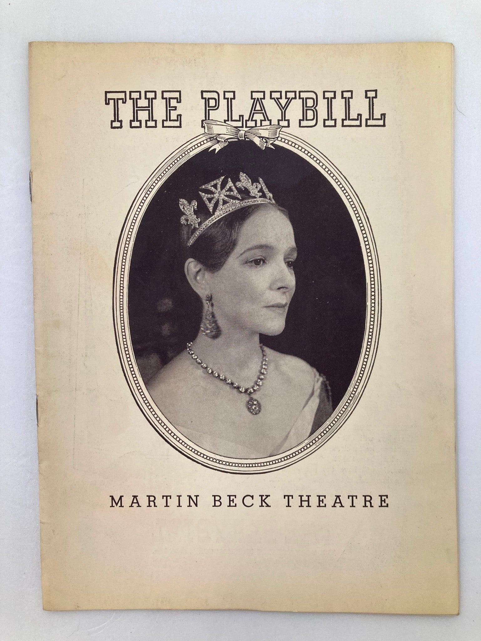 1938 Playbill Martin Beck Theatre Helen Hayes in Victoria Regina