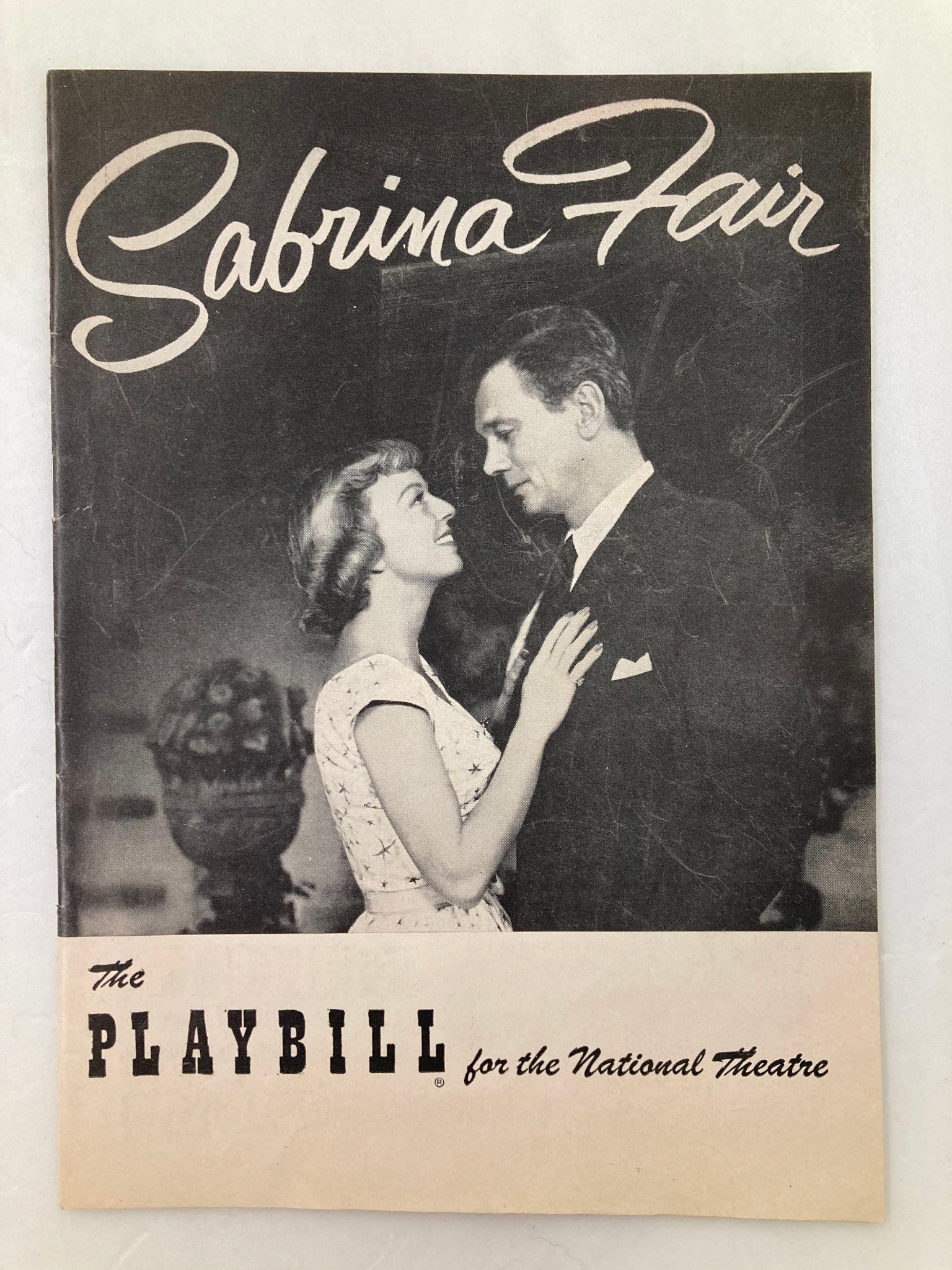 1954 Playbill National Theatre Margaret Sullavan, Joseph Cotten in Sabrina Fair