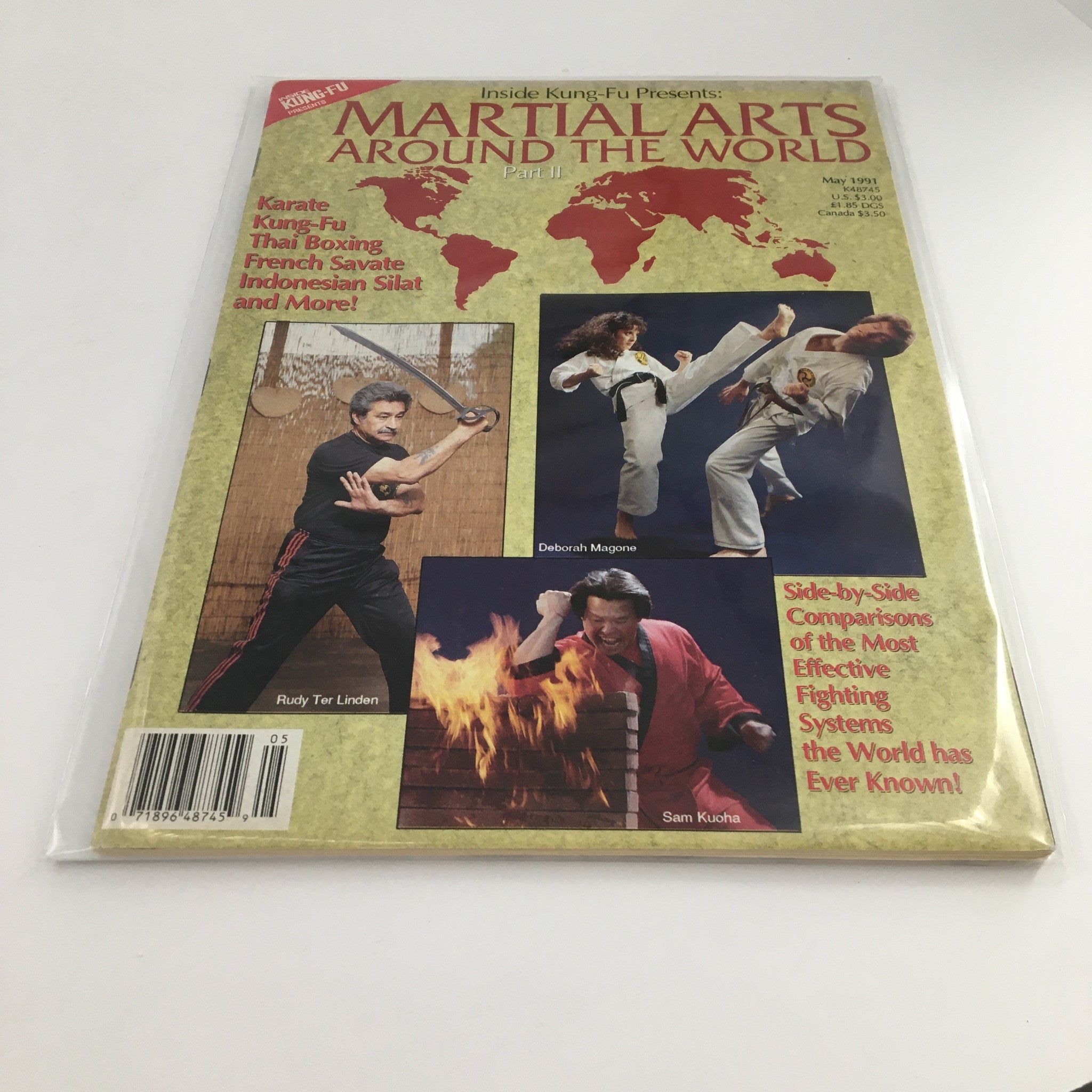 Inside Kung-Fu Presents May 1991 Martial Arts Around The World Part 2, Newsstand