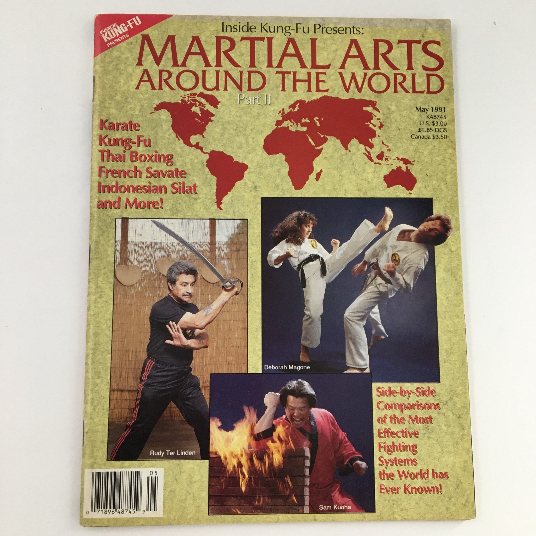 Inside Kung-Fu Presents May 1991 Martial Arts Around The World Part 2, Newsstand