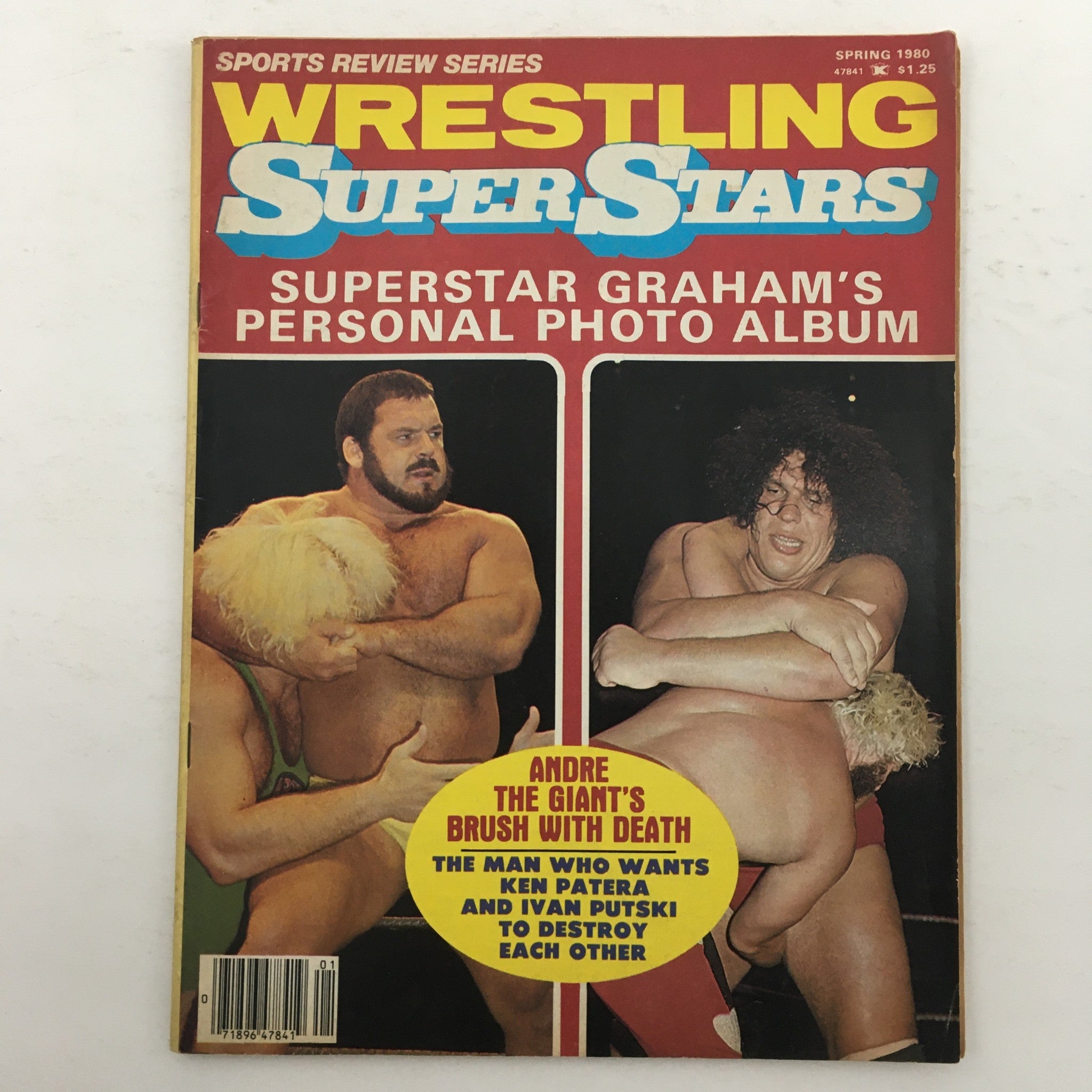 Wrestling Superstars Magazine Spring 1980 Andre The Giant's Brush with Death