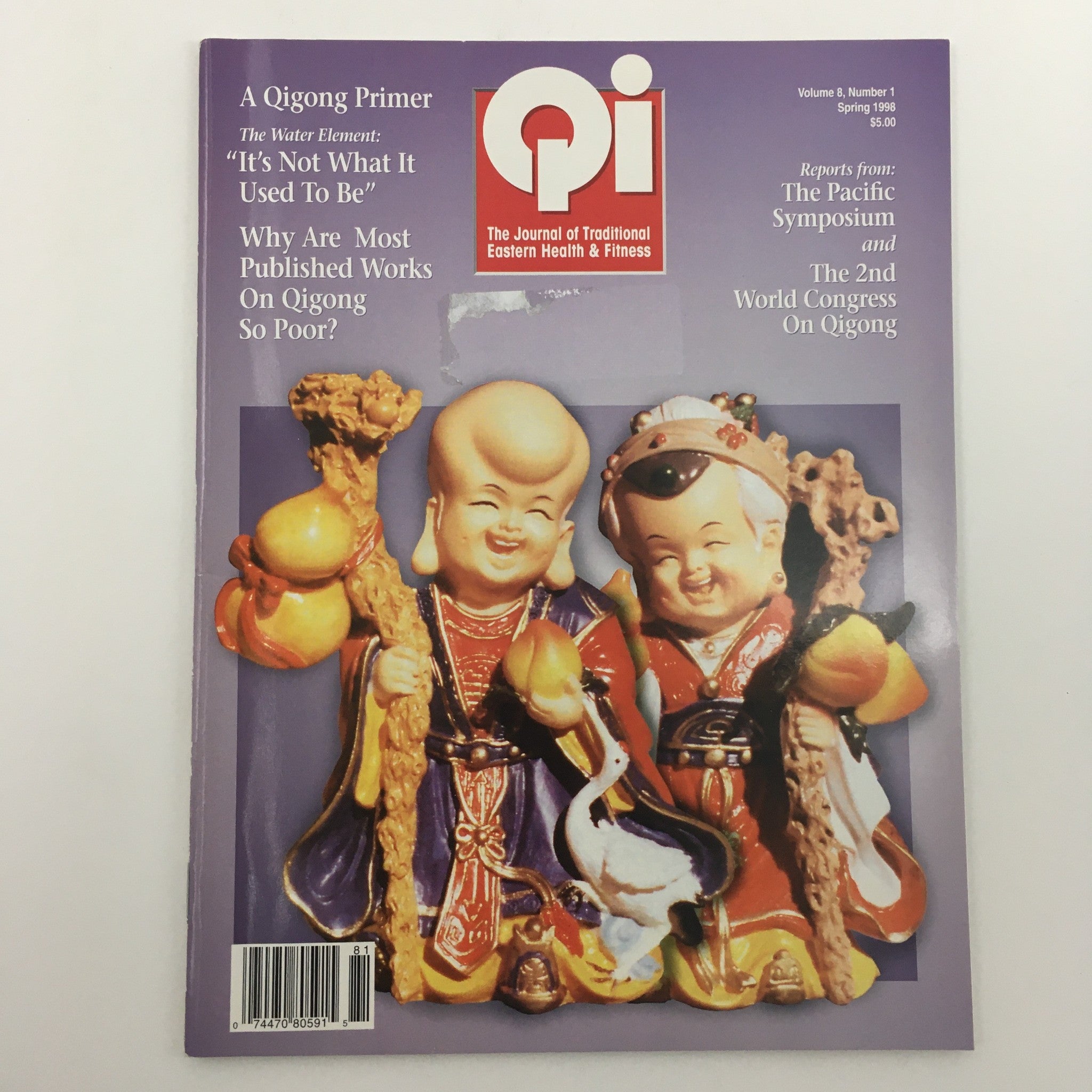 Qi The Journal of Traditional Eastern Health & Fitness Vol 8 #1 Spring 1998