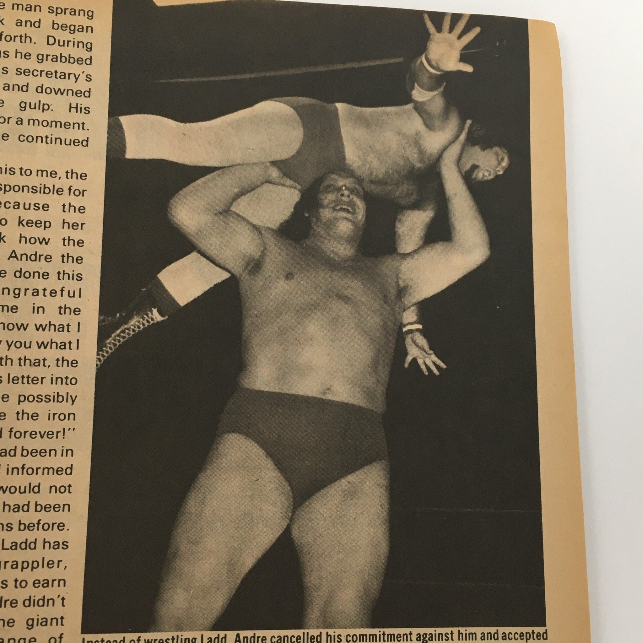 Wrestling's Greatest Battles Magazine November 1979 Andre The Giant & Terry Funk