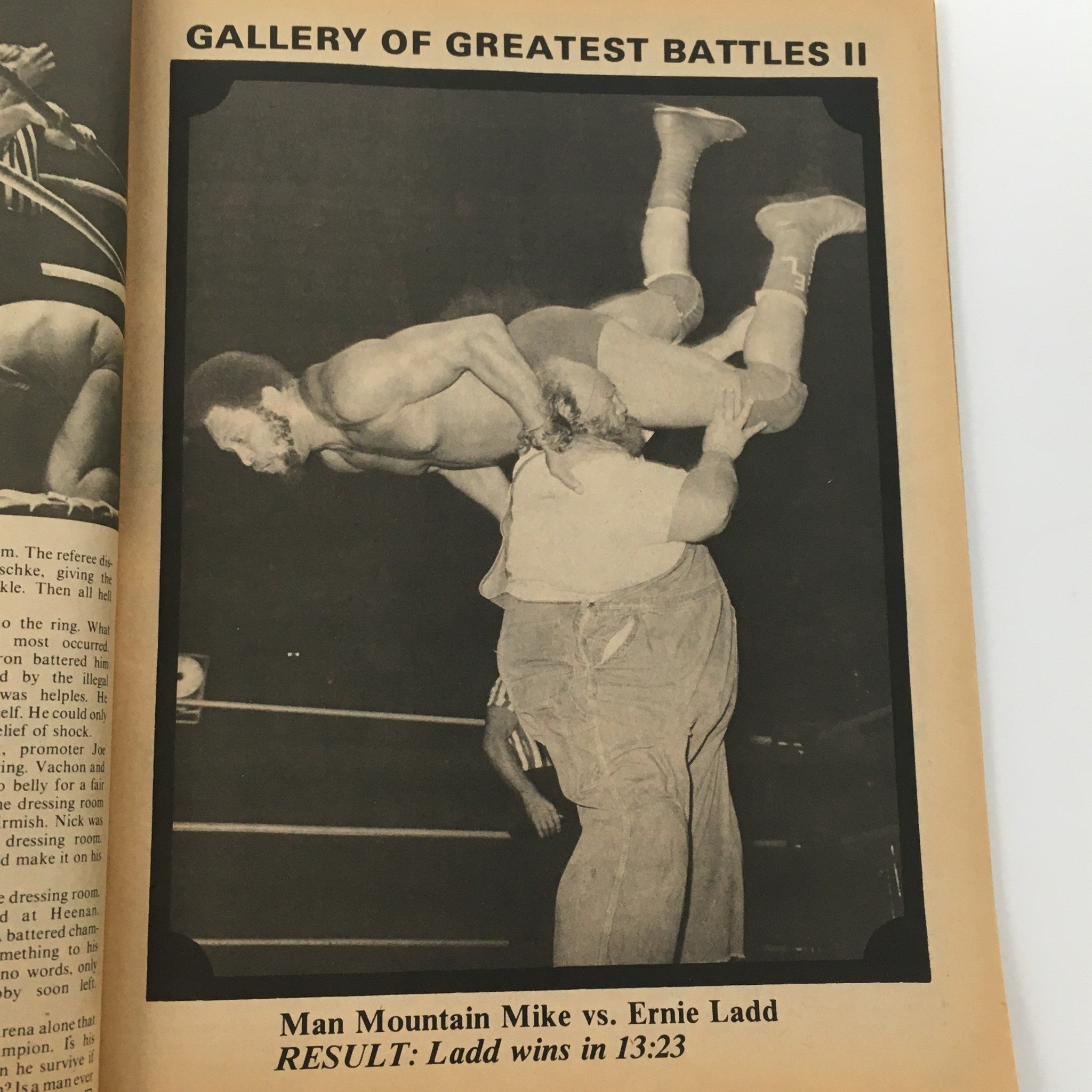 Wrestling's Greatest Battles Magazine Spring 1979 Andre The Giant Painful Lesson