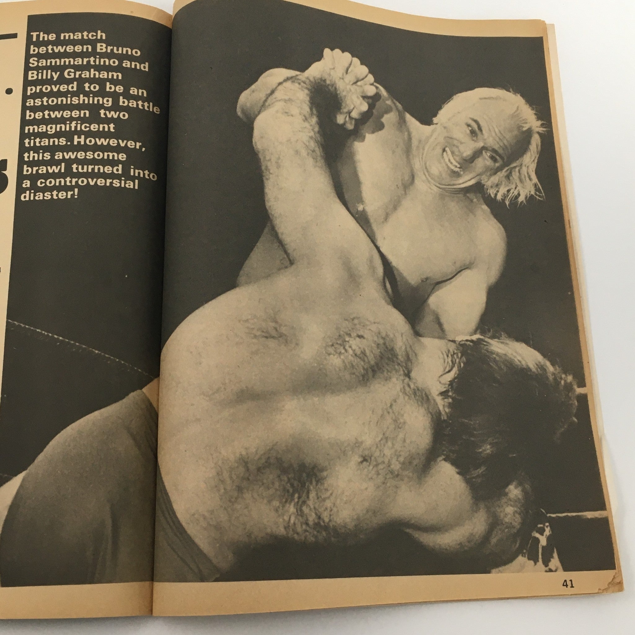 Wrestling's Greatest Battles Magazine Fall 1977 Wahoo McDaniel vs Dusty Rhodes