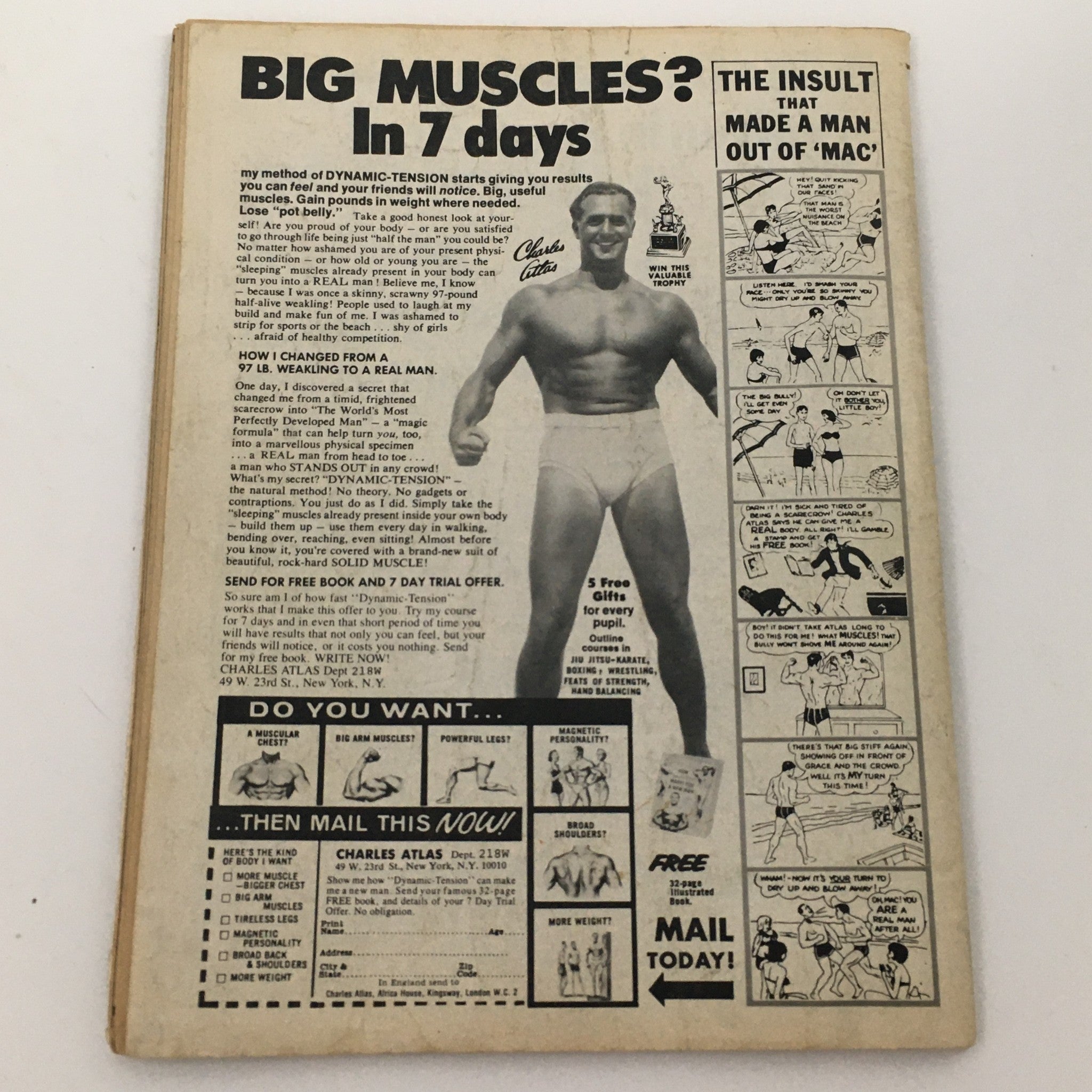 Wrestling's Greatest Battles Magazine Fall 1978 Andre the Giant vs Ox Baker