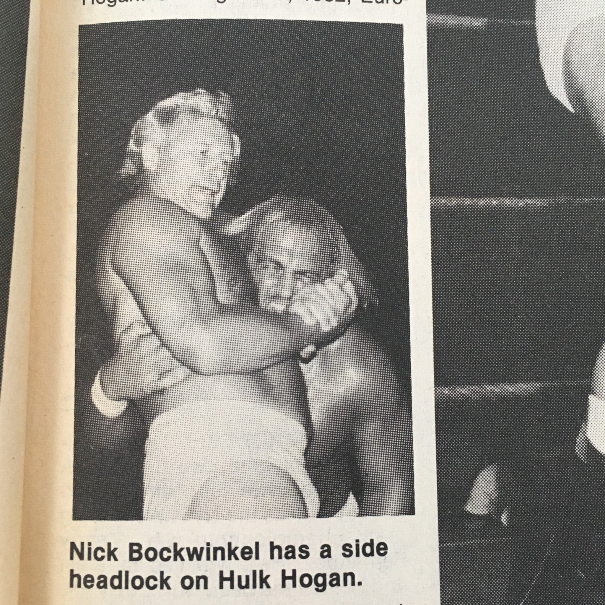 Wrestling All Stars Magazine April 1985 #10 Hulk Hogan vs Nick Bockwinkel