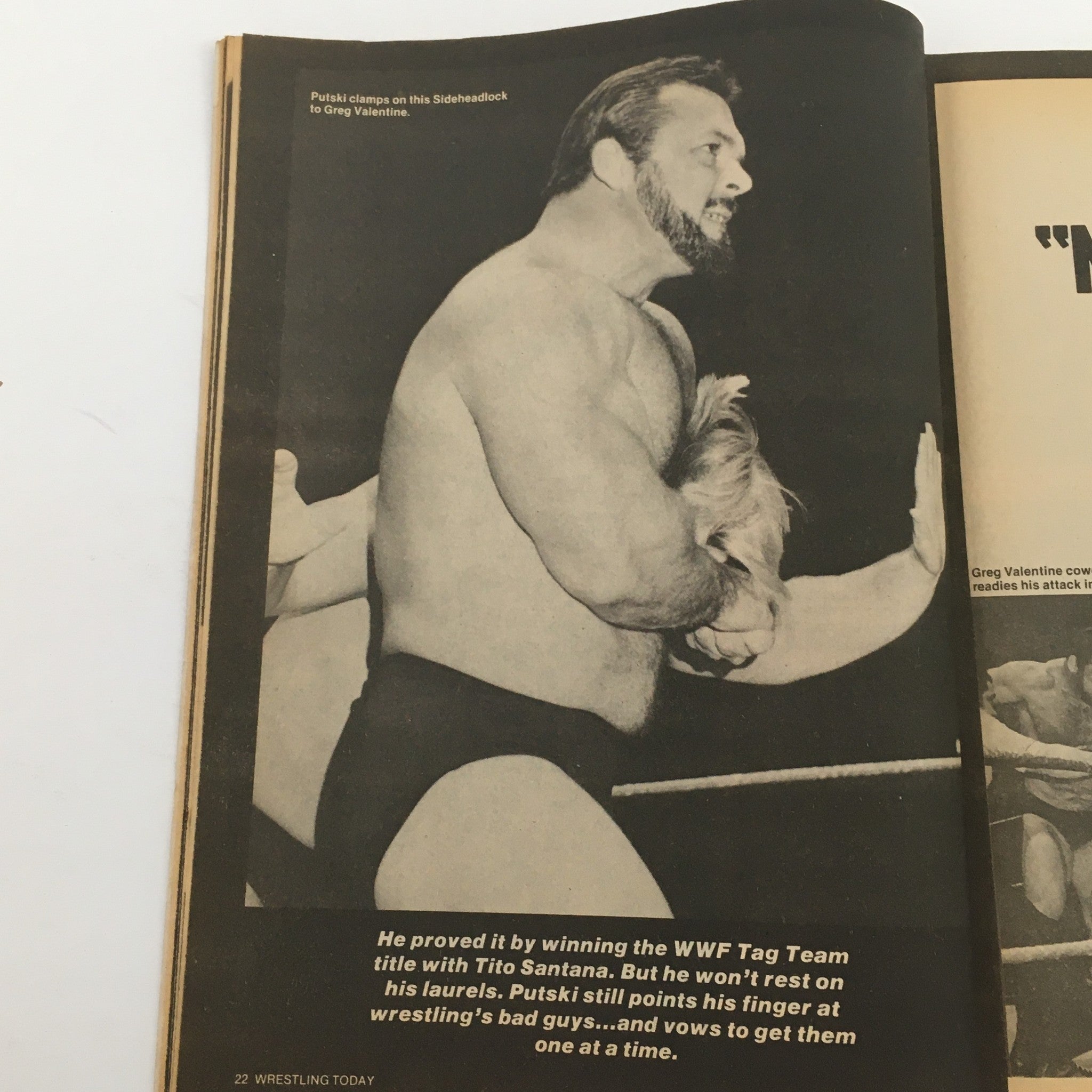 Wrestling Today Magazine 1980 #14 Ivan Putski Cover and George Wells Feature