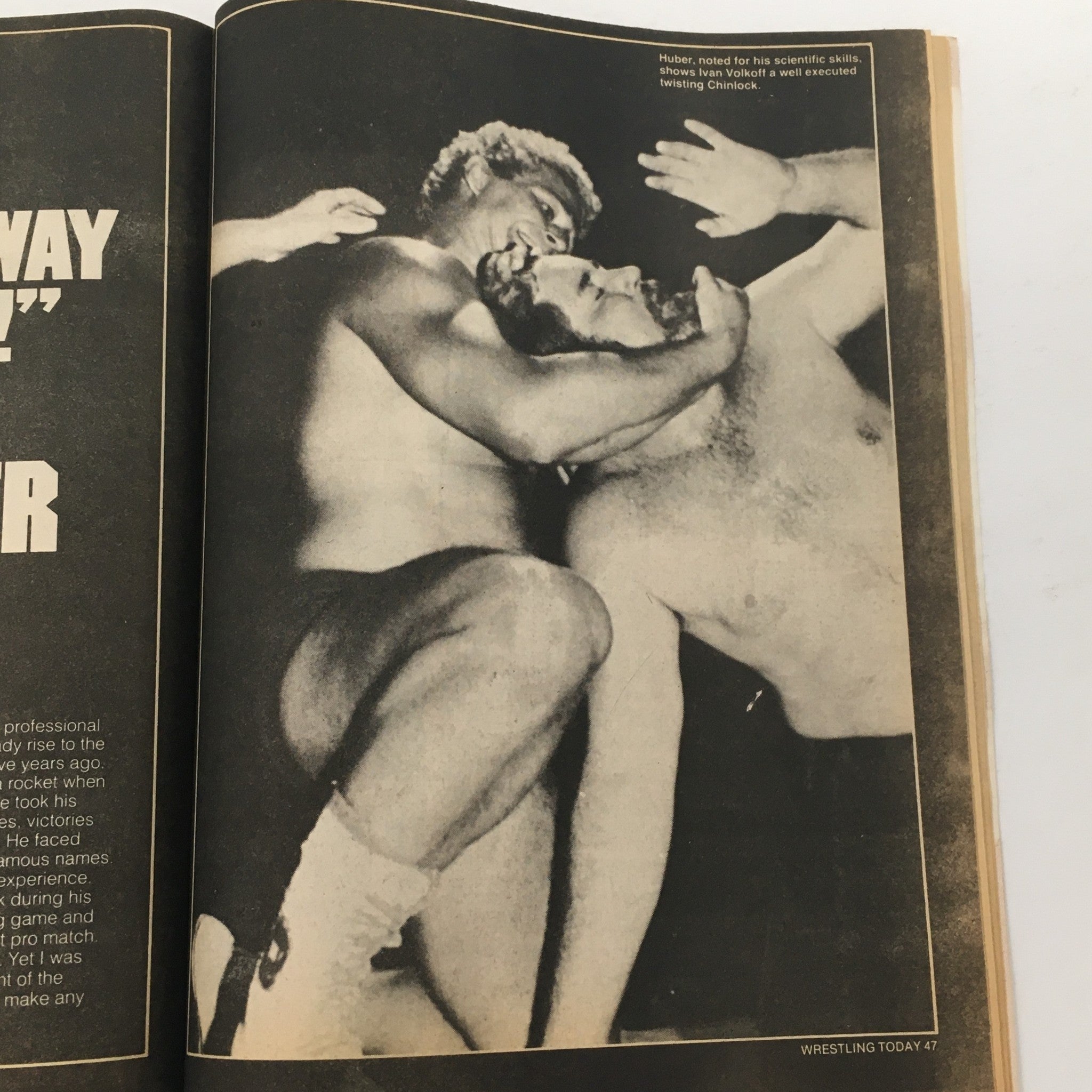 Wrestling Today Magazine May 1981 Harley Race Cover and Bruno Sammartino Feature