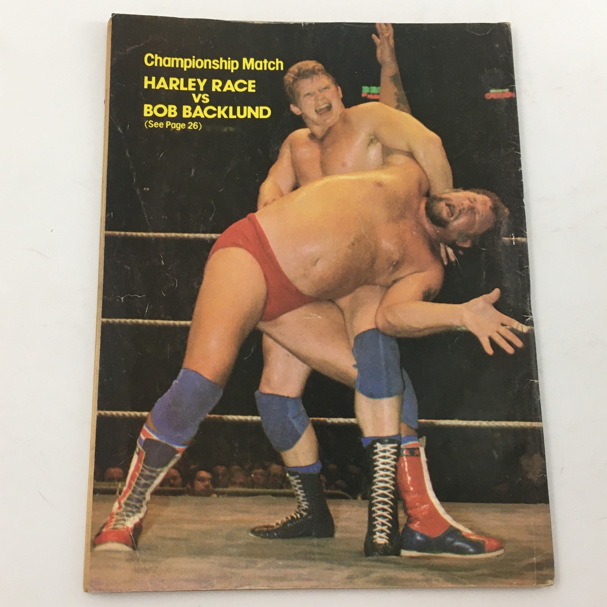 Wrestling World Magazine 1981 Ring Villain Hulk Hogan & Big Ed Wiskoski Feature