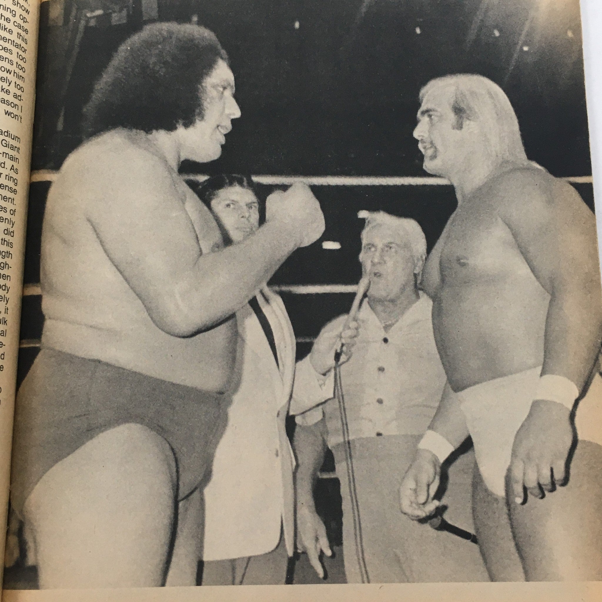 Wrestling World Magazine 1981 Ring Villain Hulk Hogan & Big Ed Wiskoski Feature