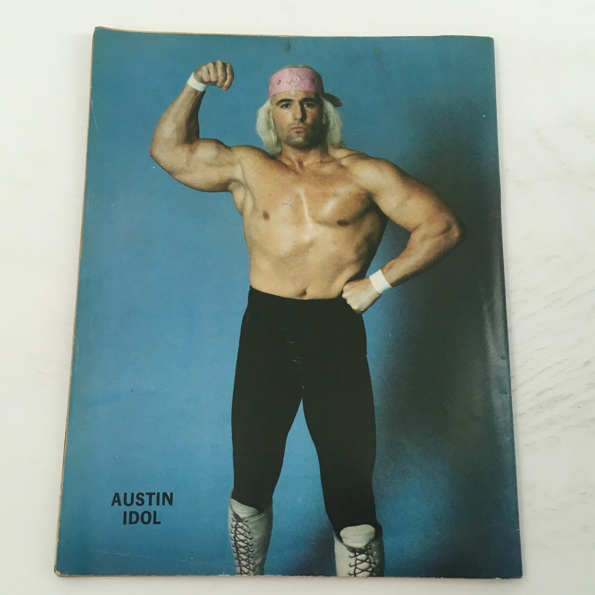 Wrestling Magazine #71 1981 The Incredible Hulk Hogan and Austin Idol Feature