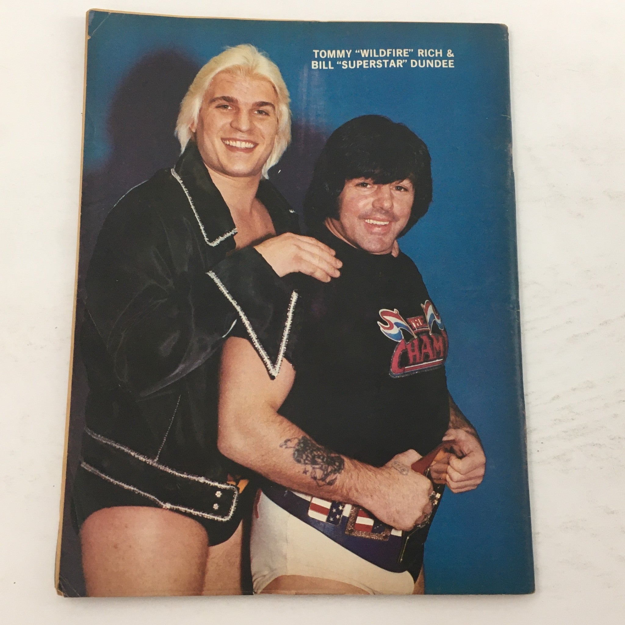 Wrestling Revue Magazine July 1982 Sylvester Stallone vs Incredible Hulk Hogan