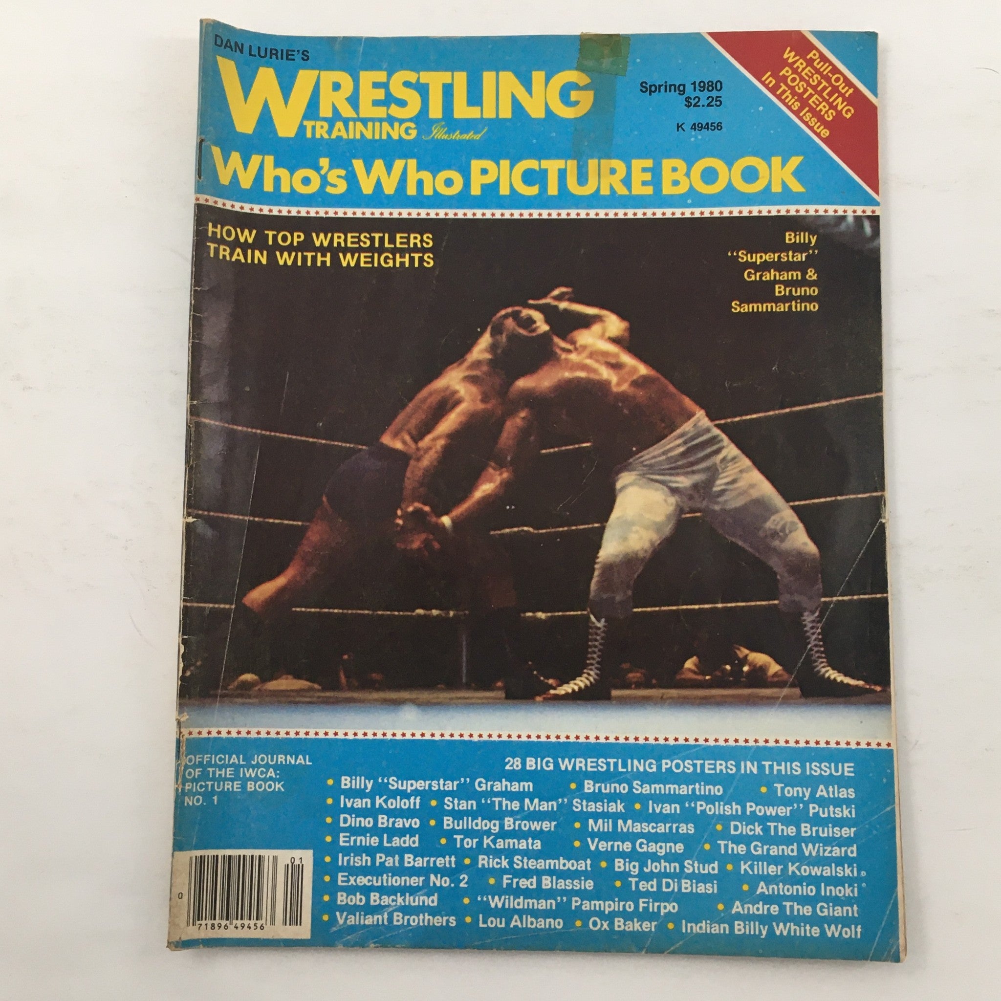 Wrestling Training Illustrated Magazine Spring 1980 Billy "Superstar" Graham