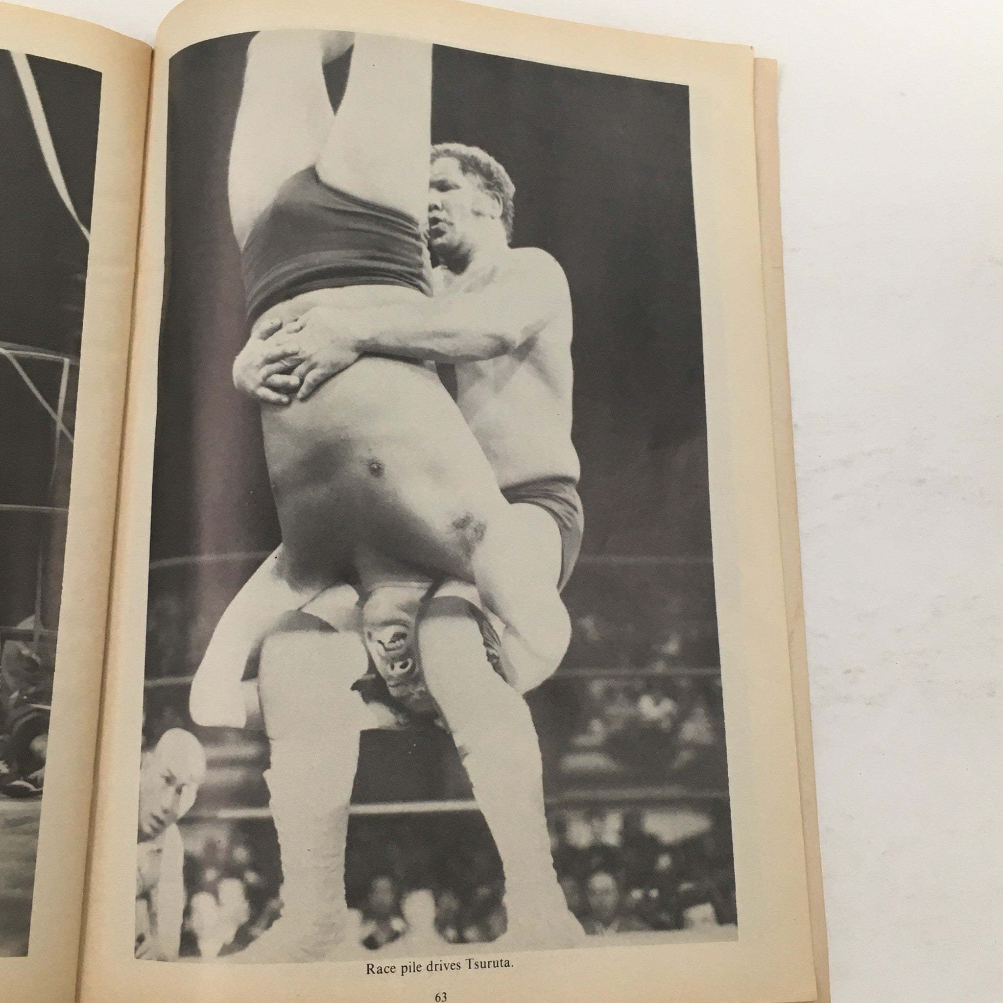 Wrestling Action Photo Album 1982 Vol 1 Andre The Giant and Bruno Sammartino