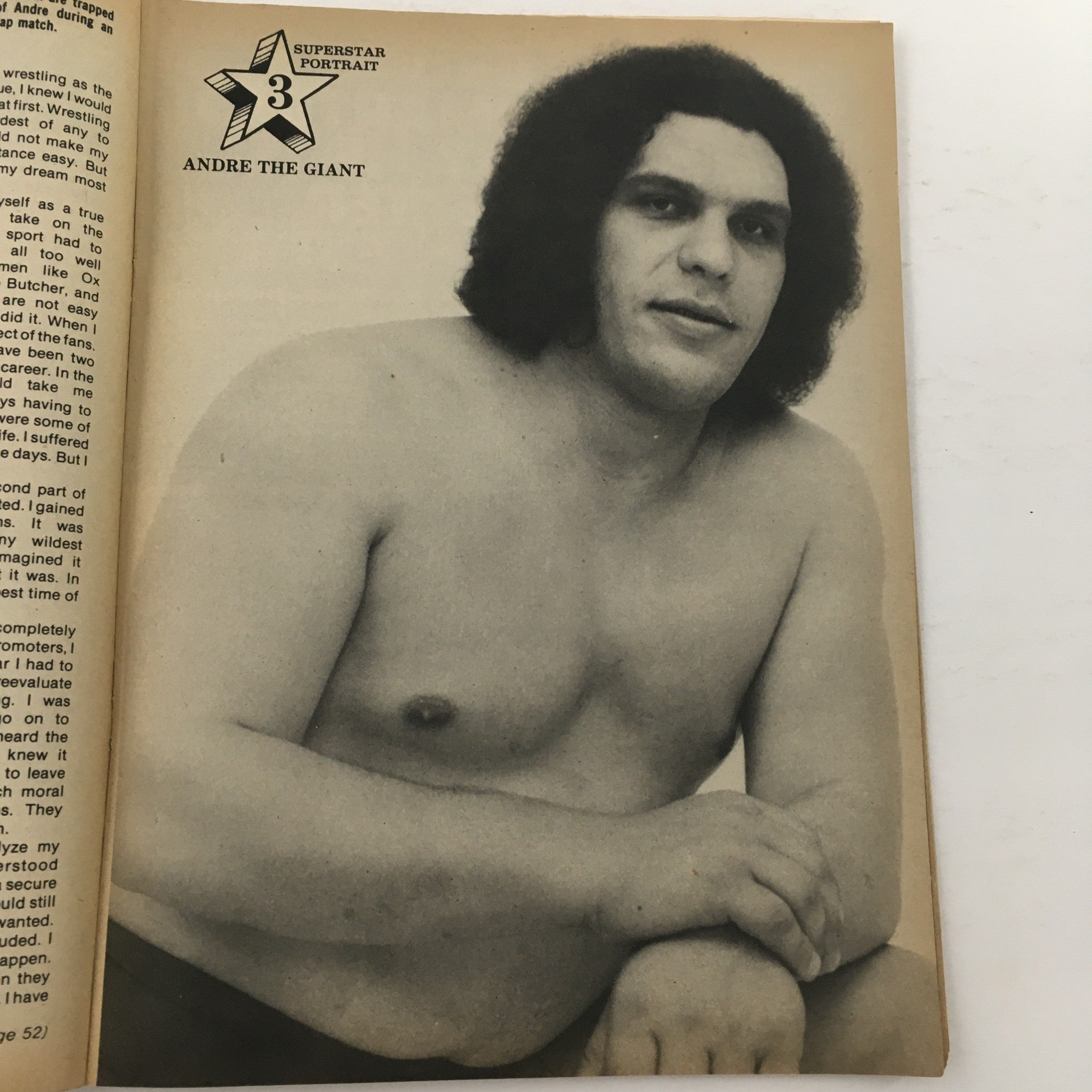 Wrestling Superstars Magazine July 1977 Andre the Giant and Bruno Sammartino