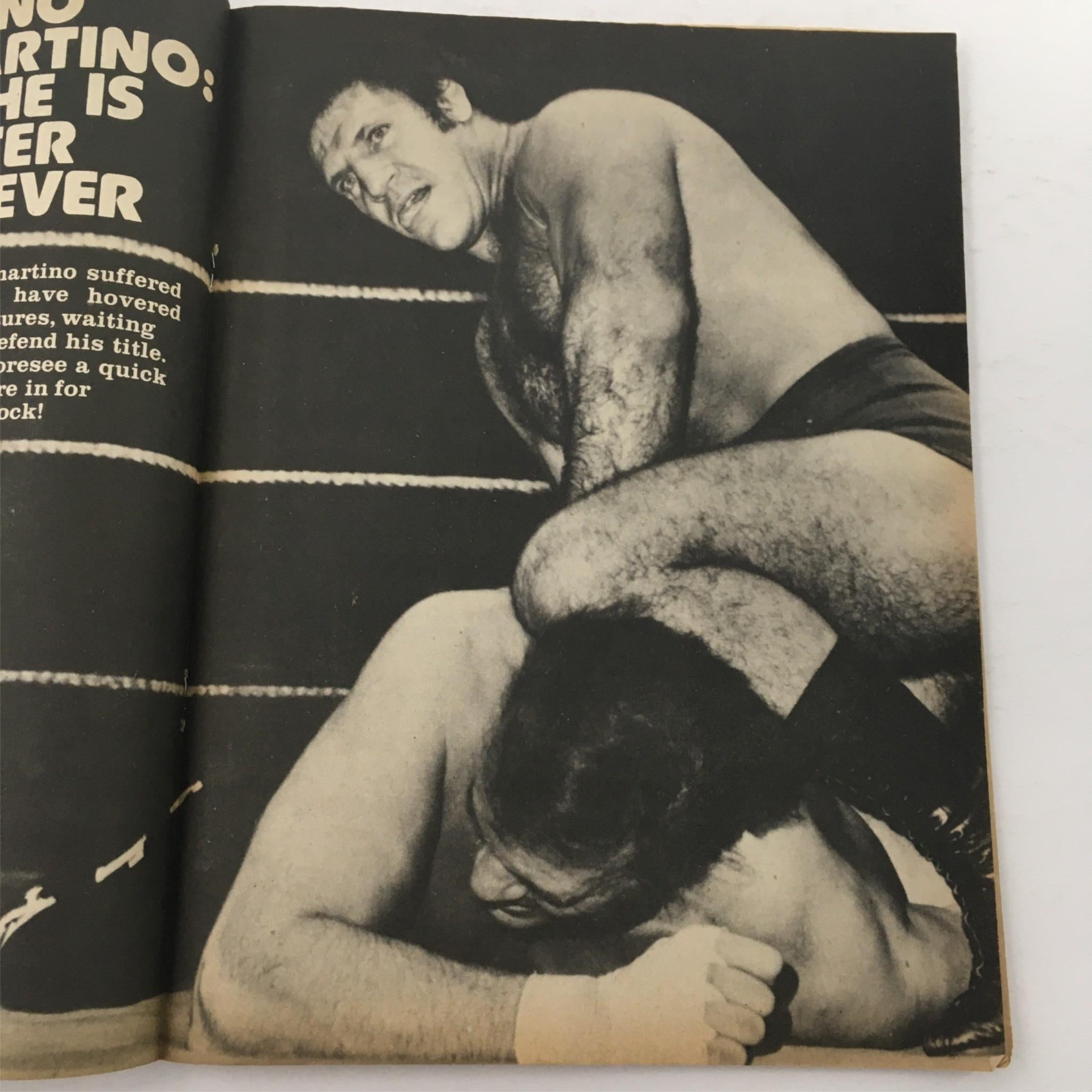 Wrestling Superstars Magazine July 1977 Andre the Giant and Bruno Sammartino