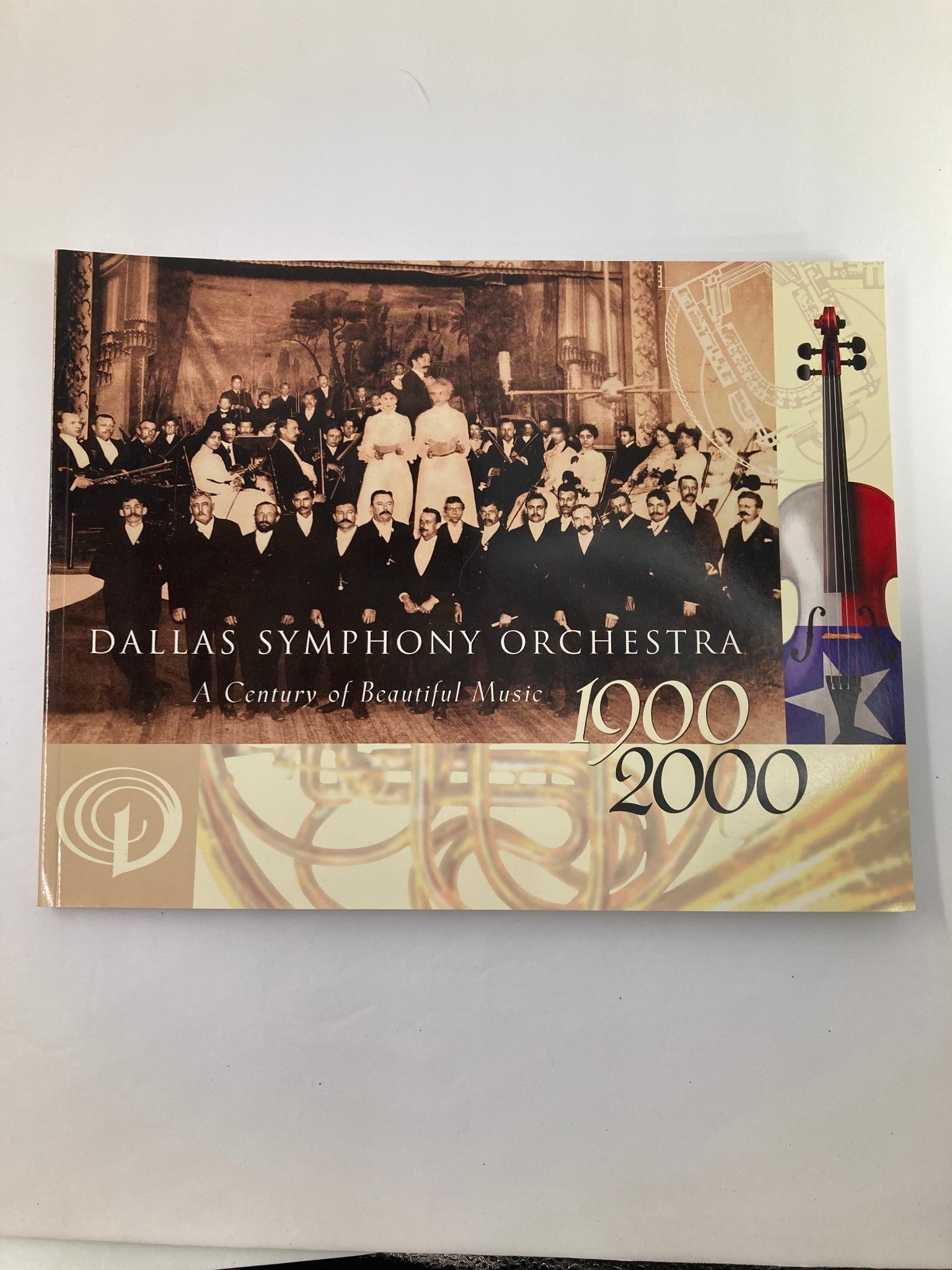 2000 Program Souvenir Dalla Symphony Orchestra A Century of Beautiful Music