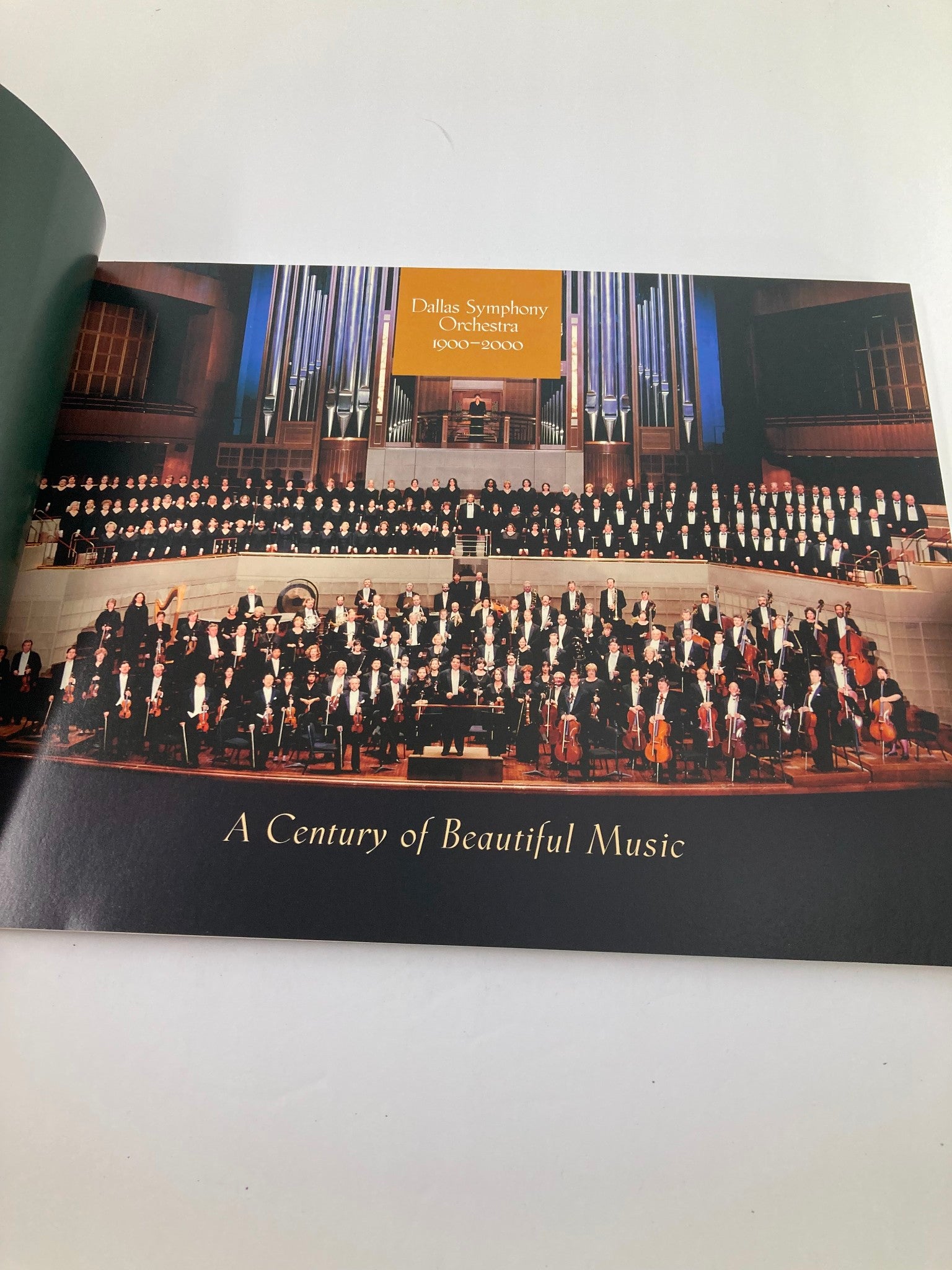 2000 Program Souvenir Dalla Symphony Orchestra A Century of Beautiful Music