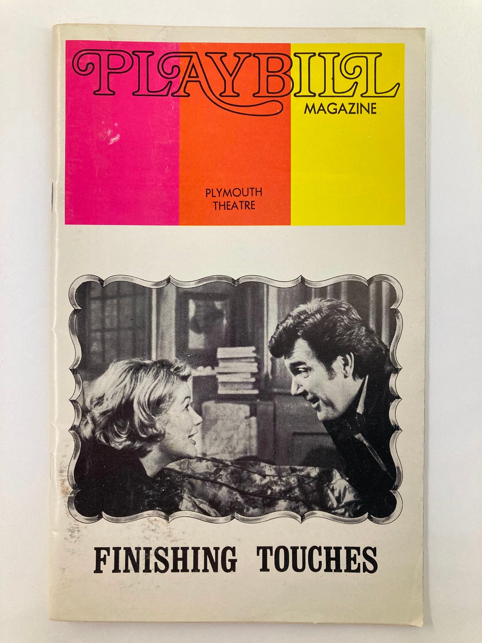 1973 Playbill Plymouth Theatre Barbara Bel Geddes in Finishing Touches