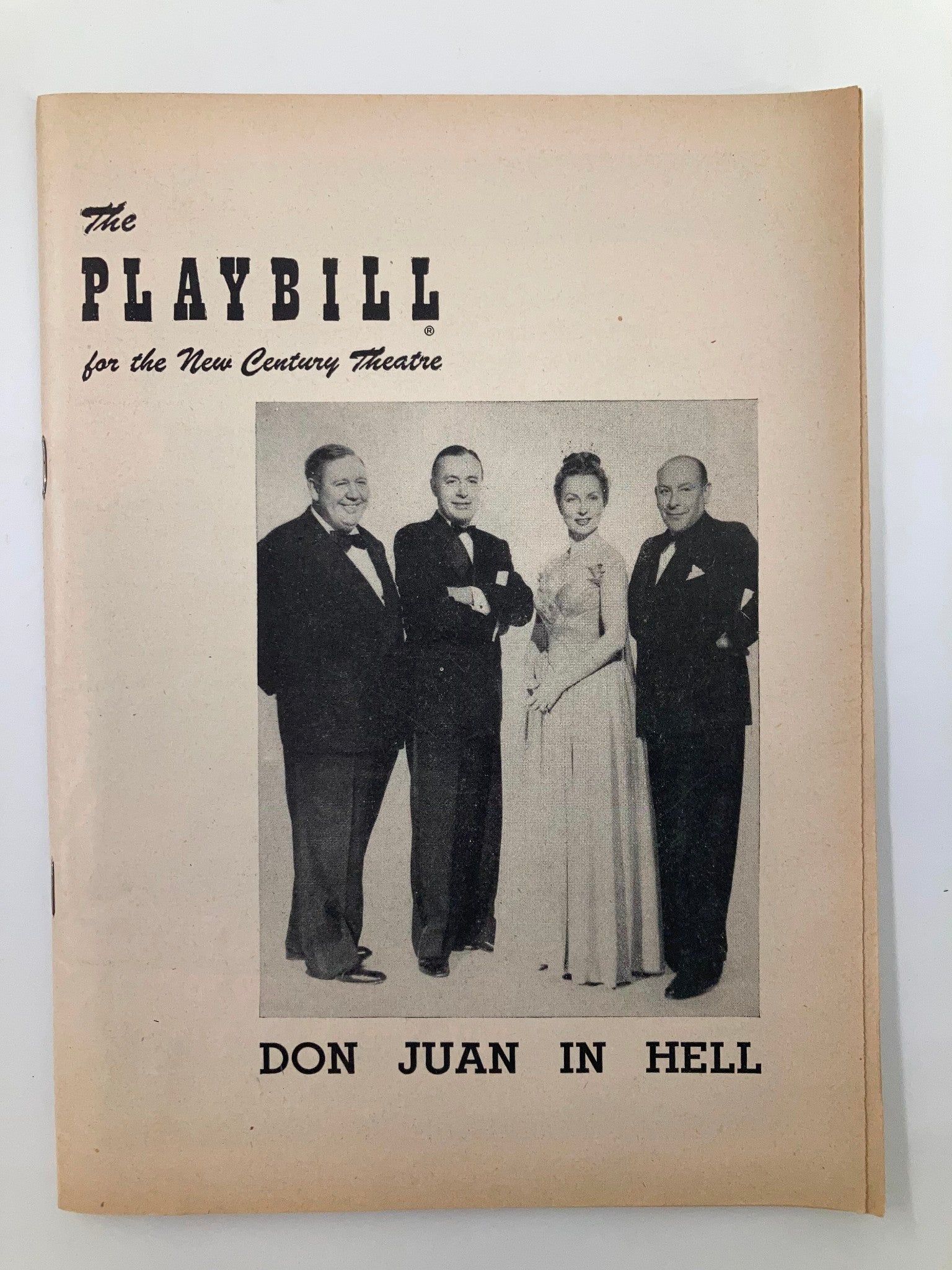 1951 Playbill New Century Theatre Charles Boyer in Don Juan in Hell