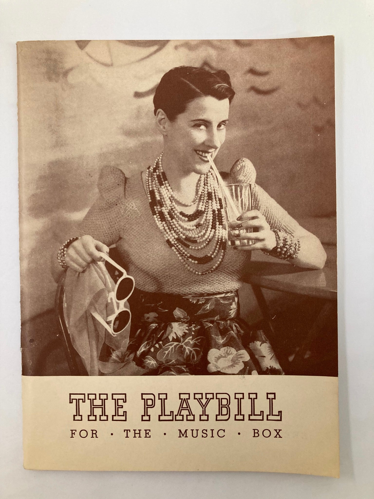 1939 Playbill The Music Box Beatrice Lillie in Set To Music by Noel Coward