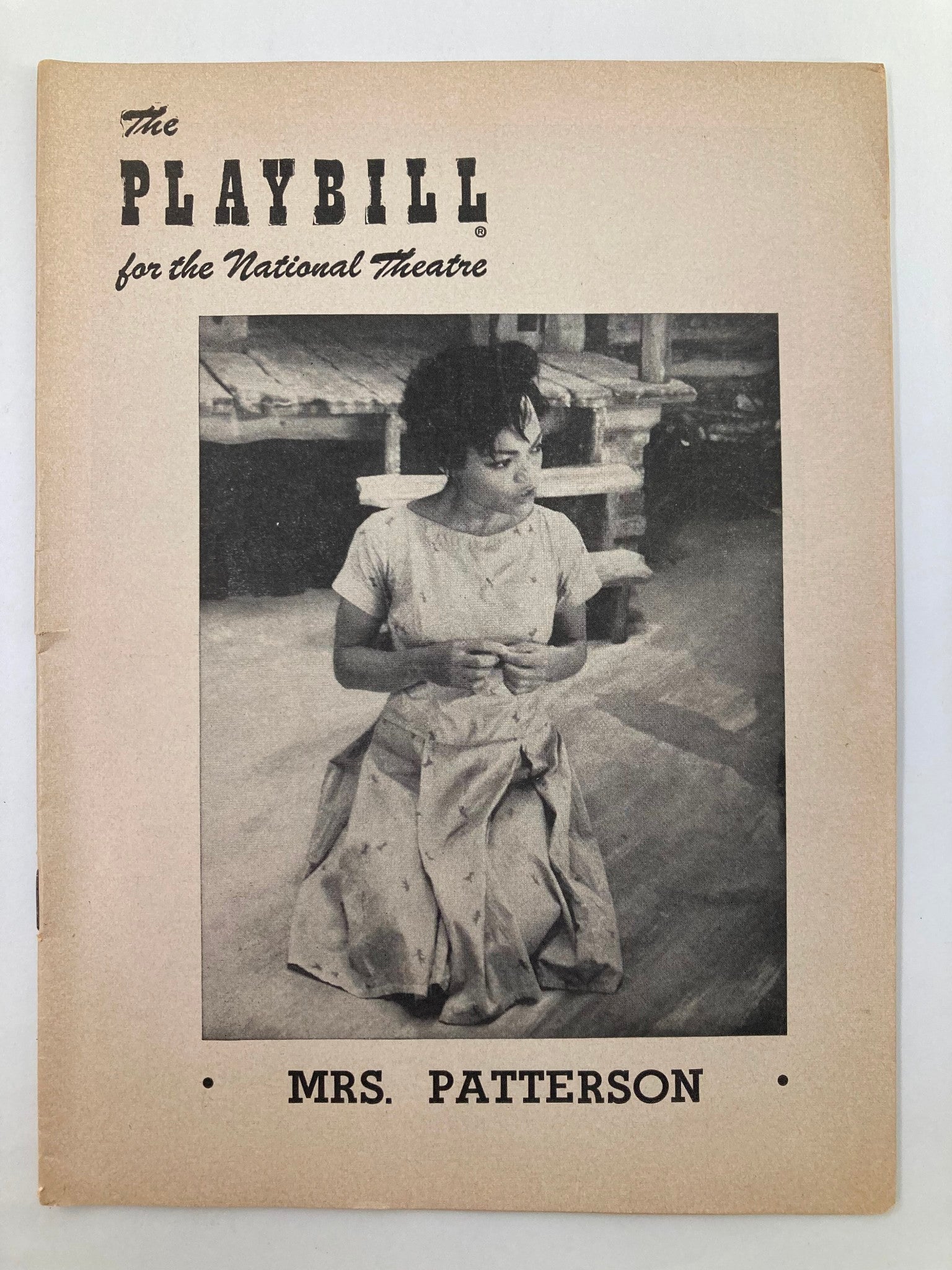 1955 Playbill National Theatre Eartha Kitt, Estelle Winwood in Mrs. Patterson