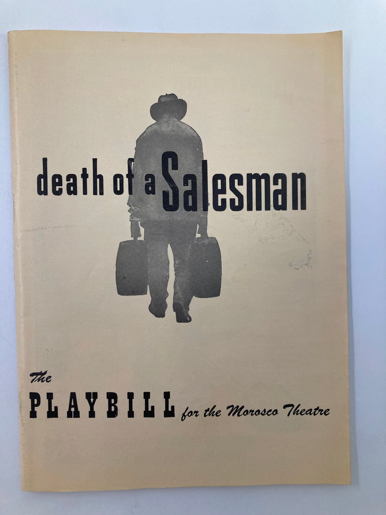 1949 Playbill Morosco Theatre Gene Lockhart, Alan Hewitt in Death of a Salesman