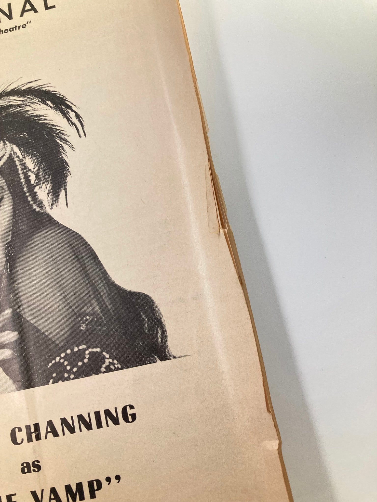 1955 Souvenir Program National Theatre Carol Channing in The Vamp