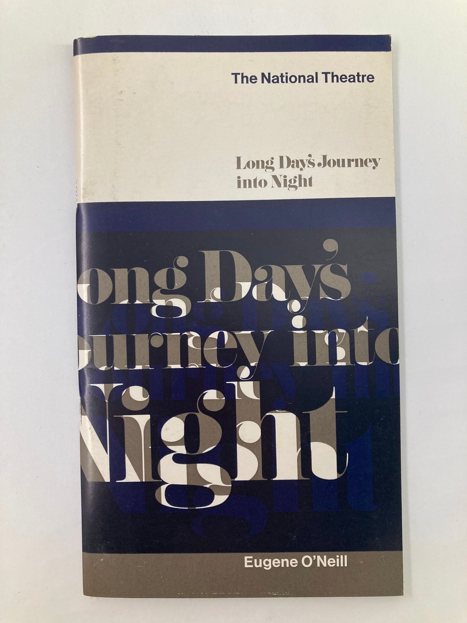 1963-1971 Souvenir Program The National Theatre Long Day's Journey Into Night