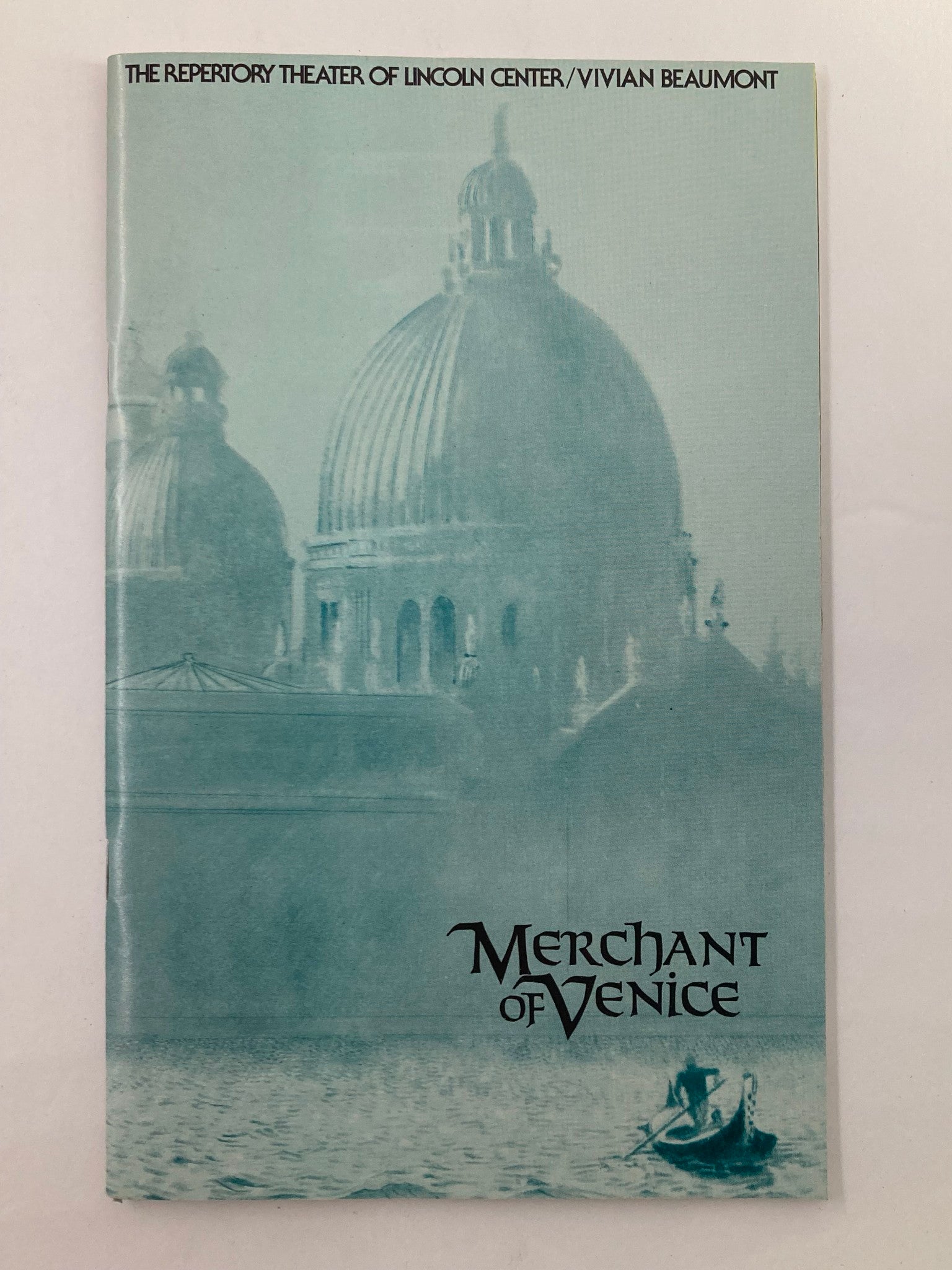 1973 Program The Repertory Theater of Lincoln Center Merchant of Venice