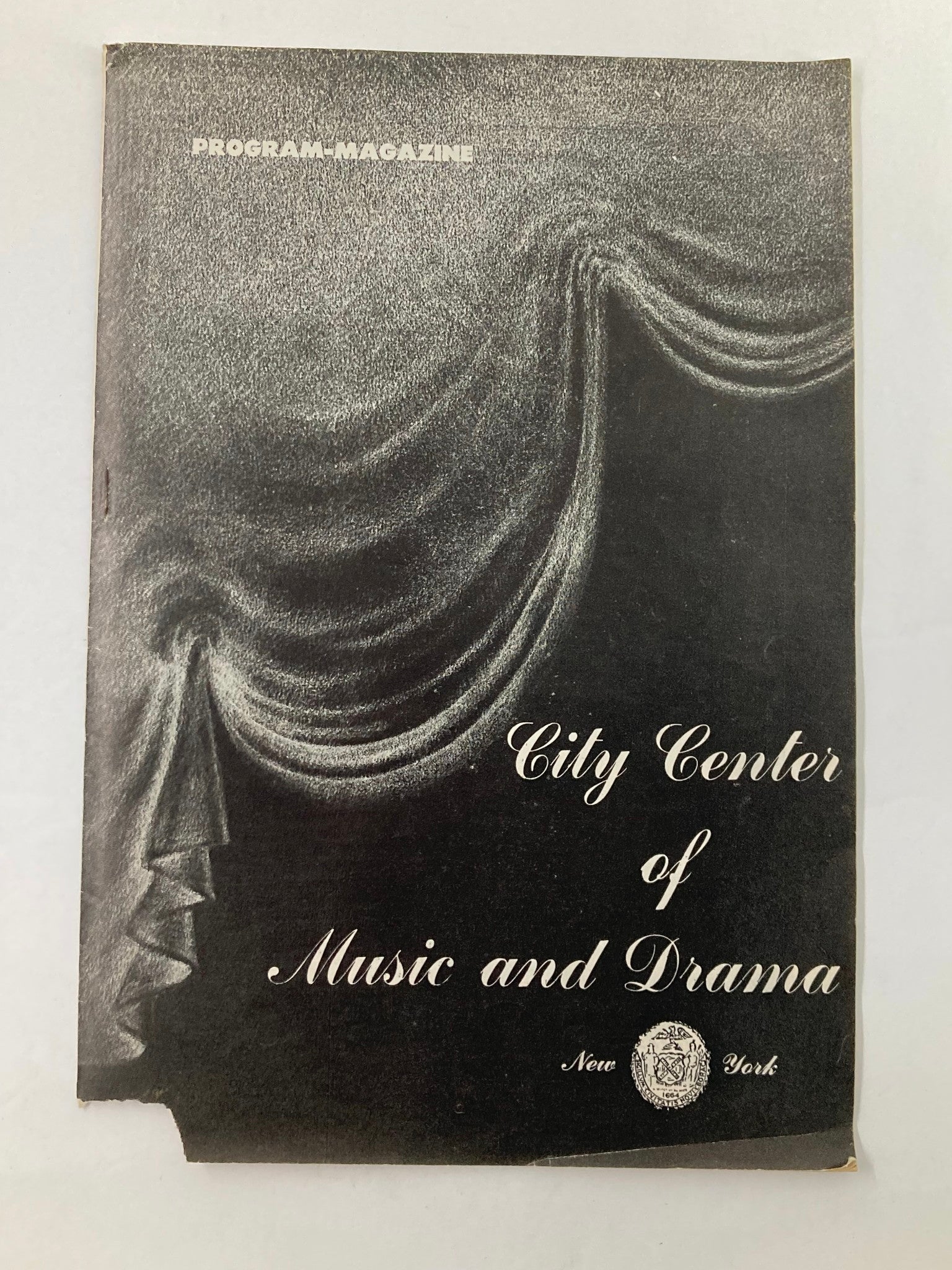 1943 Program New York City Center George Gershwin in Porgy and Bess