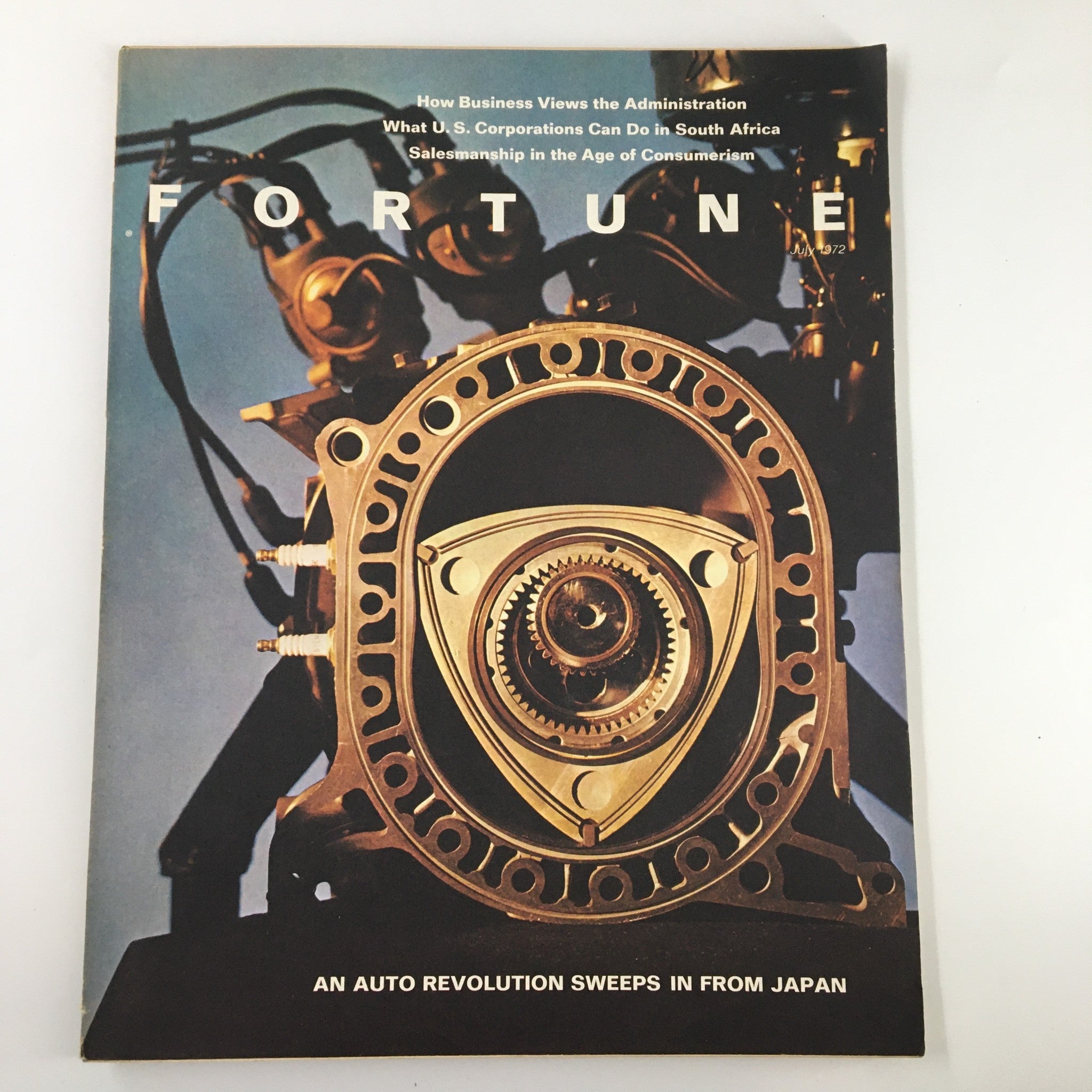 VTG Fortune Magazine July 1972 Auto Revolution Sweeps In From Japan No Label