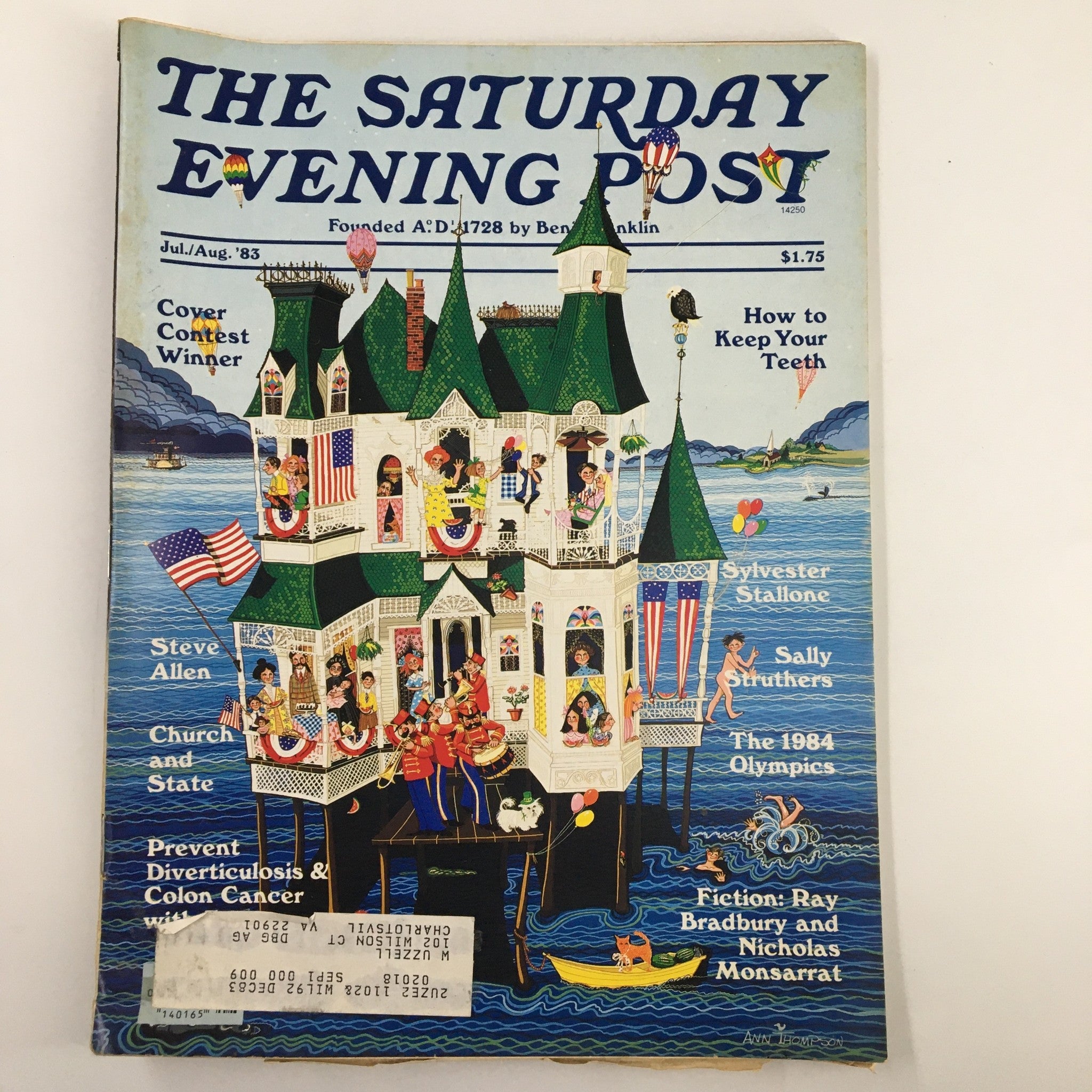 The Saturday Evening Post July 1983 How To Keep Your Teeth & Church and State